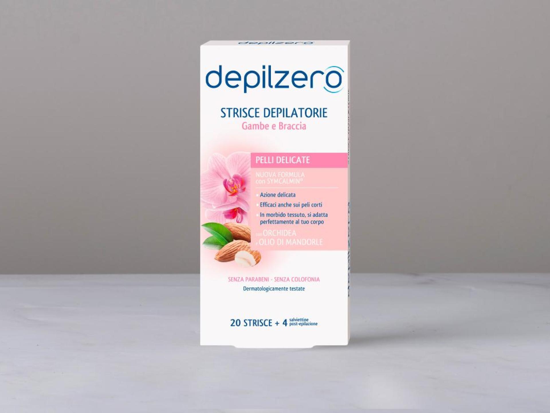 Strisce depilatorie gambe e braccia