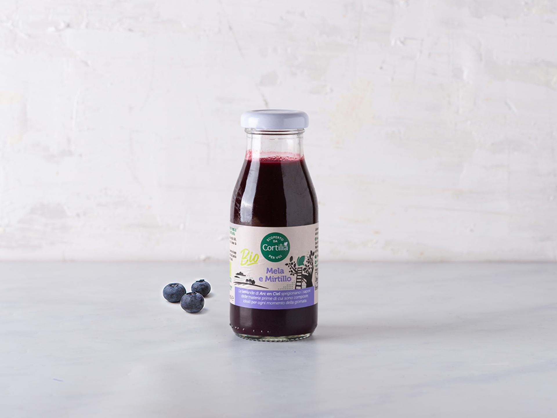 Bevanda mela e mirtillo BIO