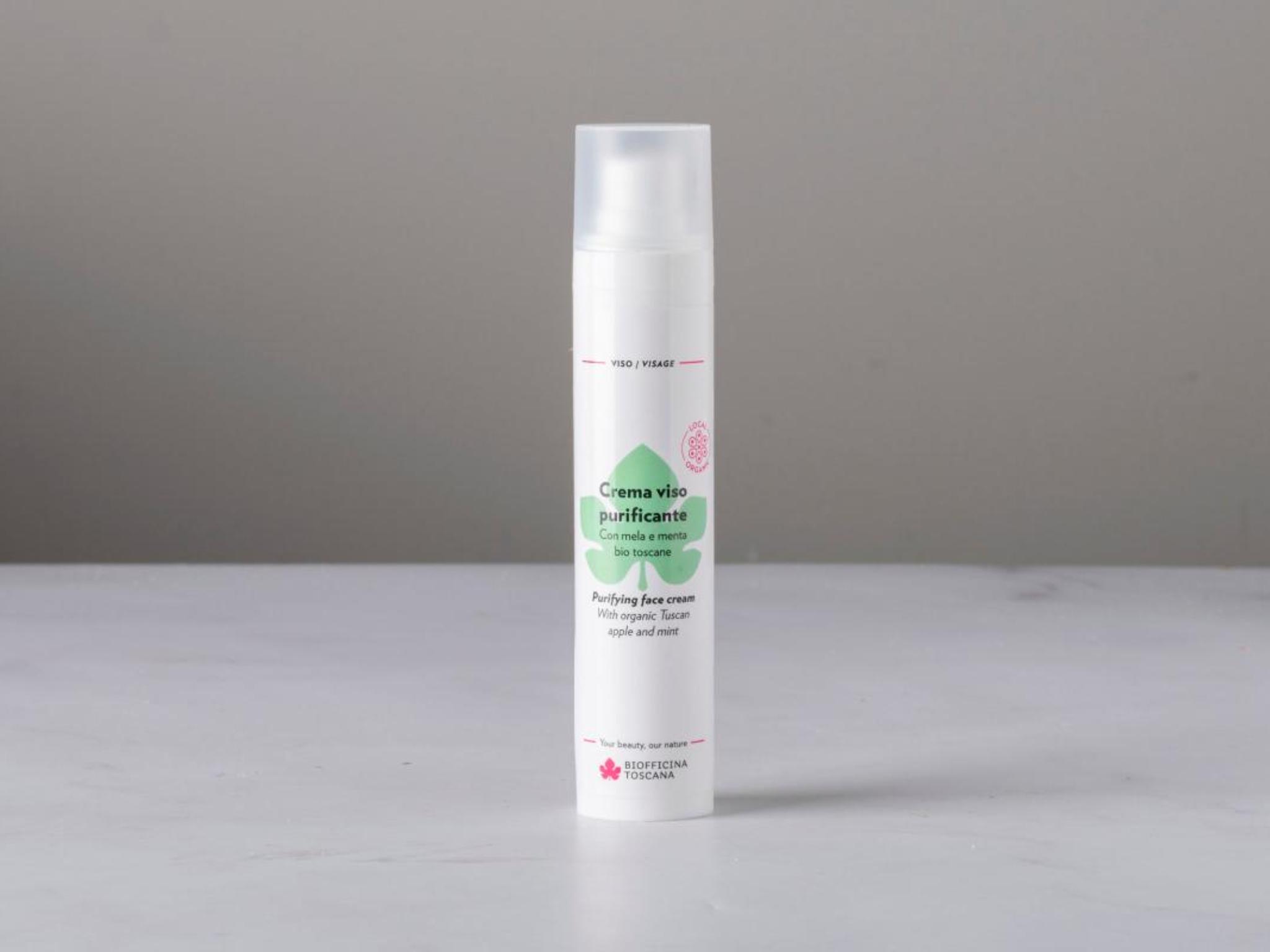 Crema viso purificante