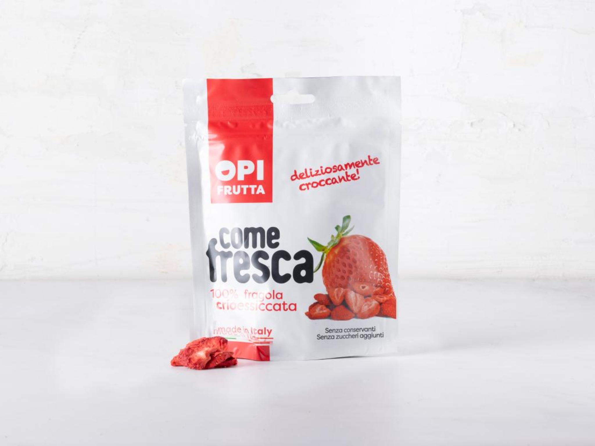 Fragola crio-essiccata