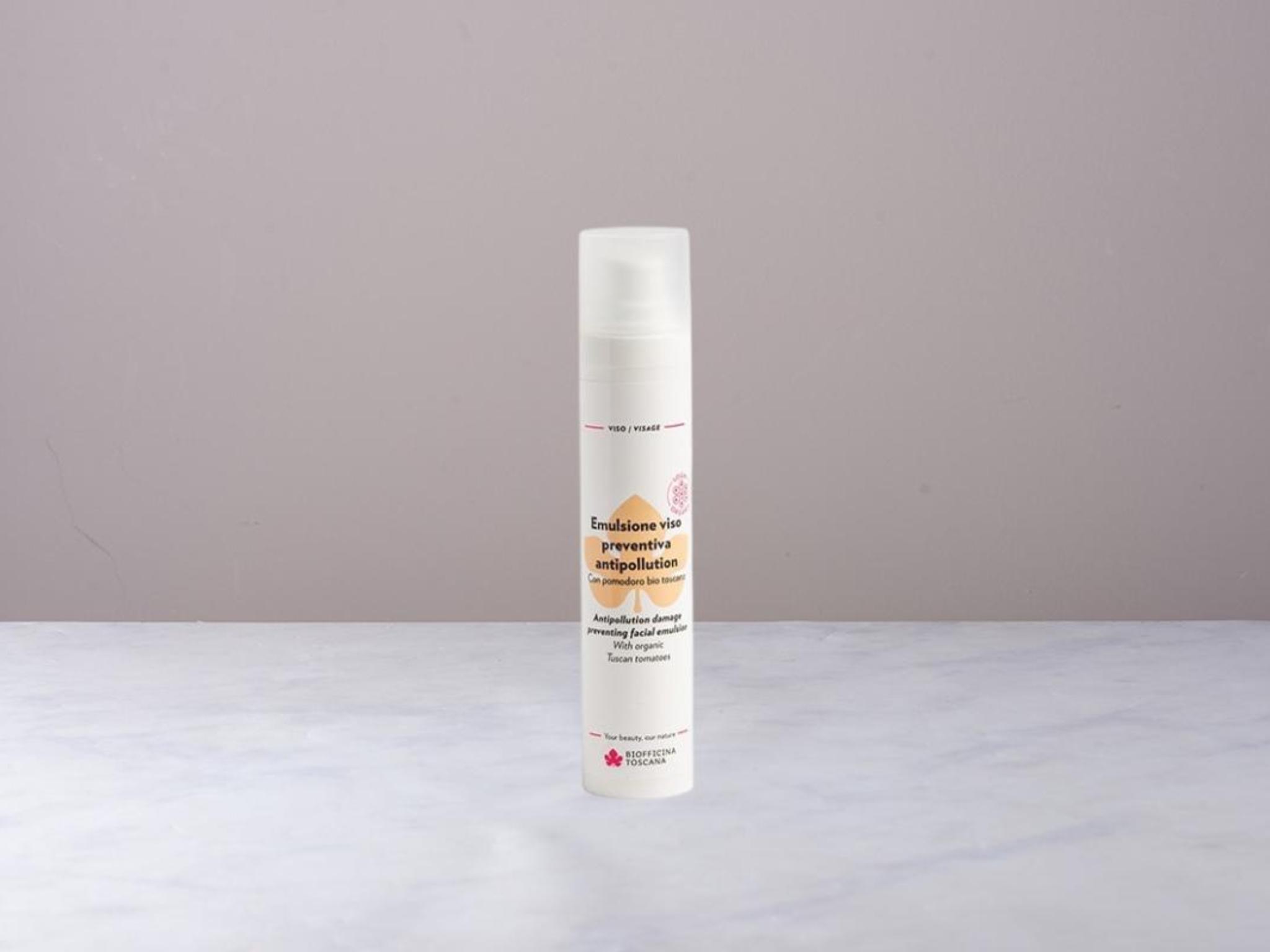 Emulsione viso preventiva antipollution