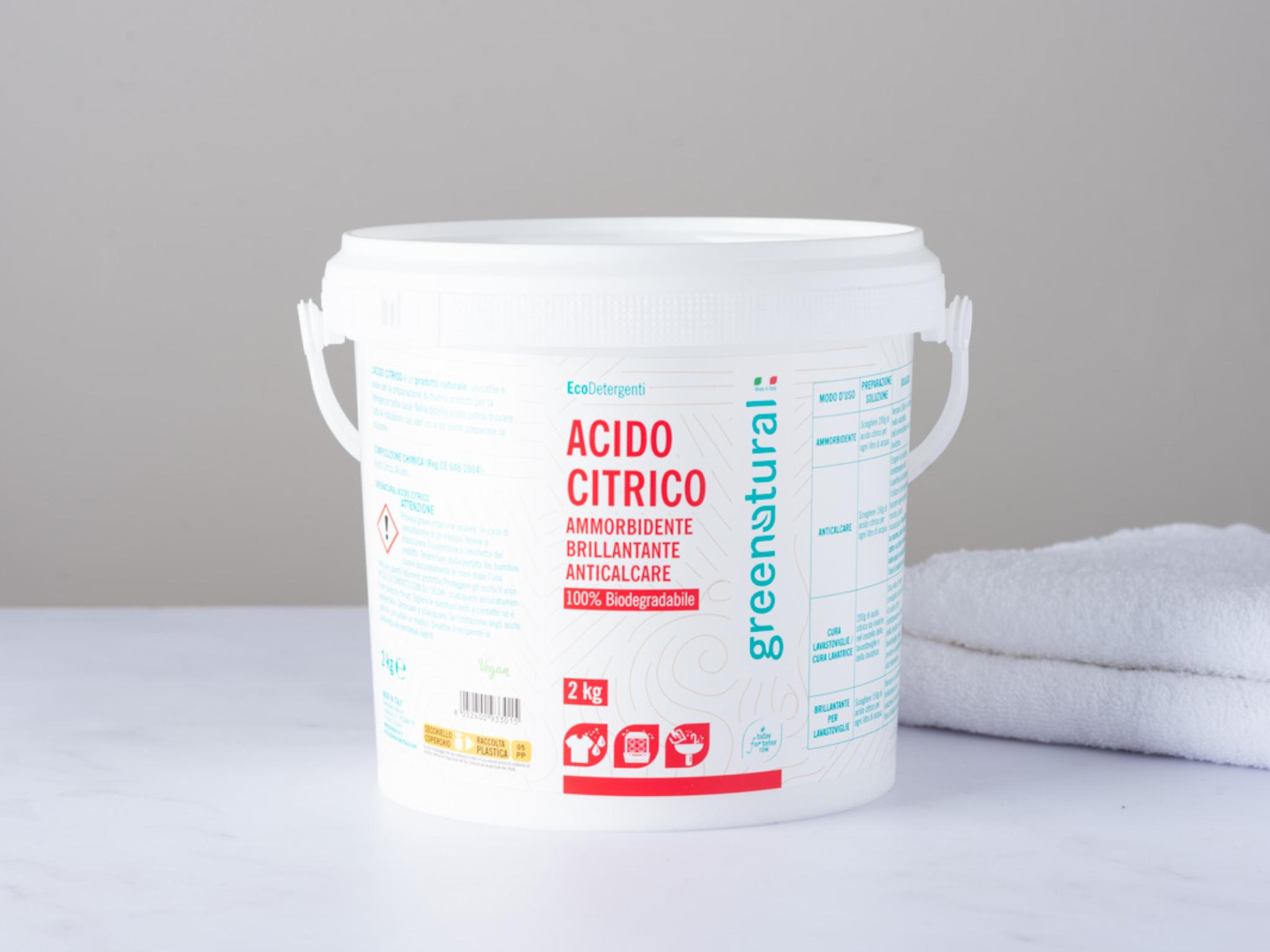 Acido citrico formato scorta