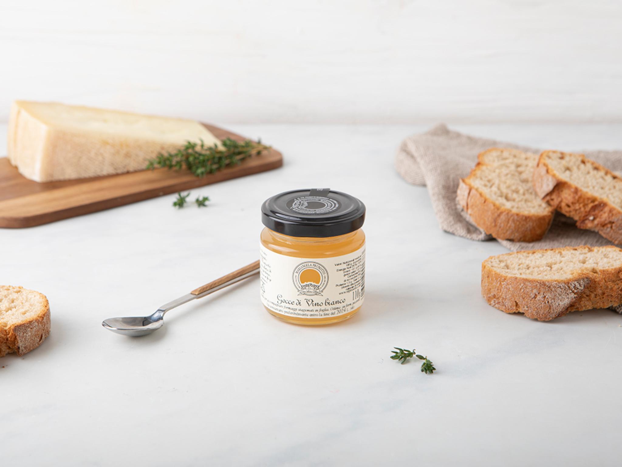 Gelatina di moscato per formaggi