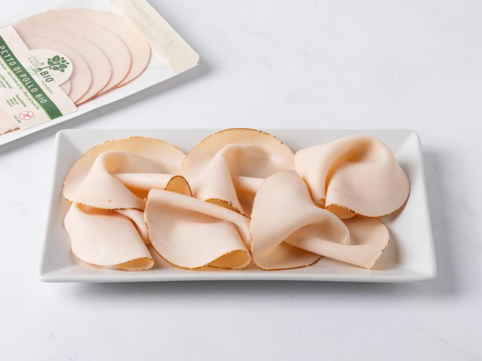 Petto di pollo affettato BIO