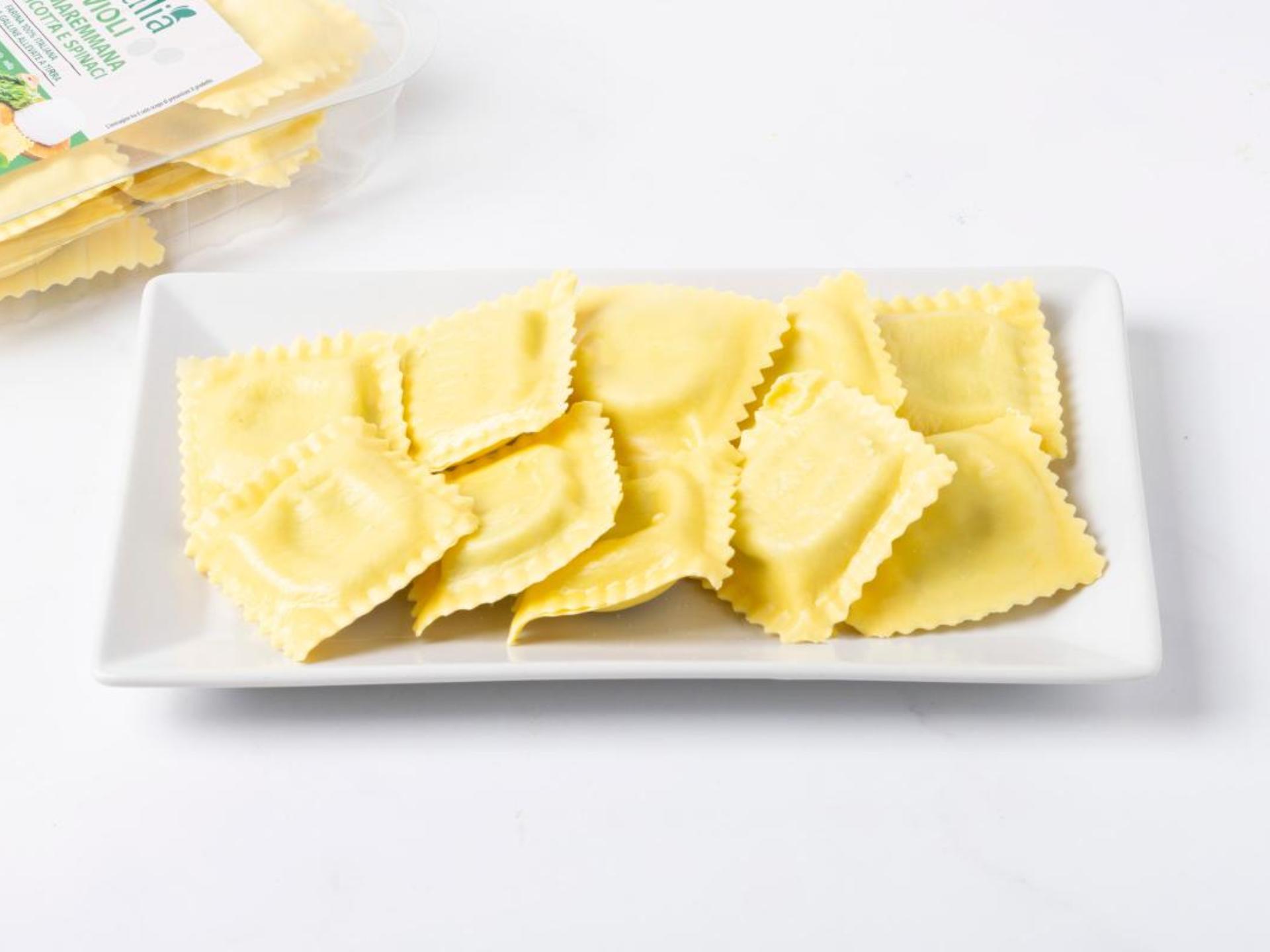 Ravioli maremmani ricotta e spinaci