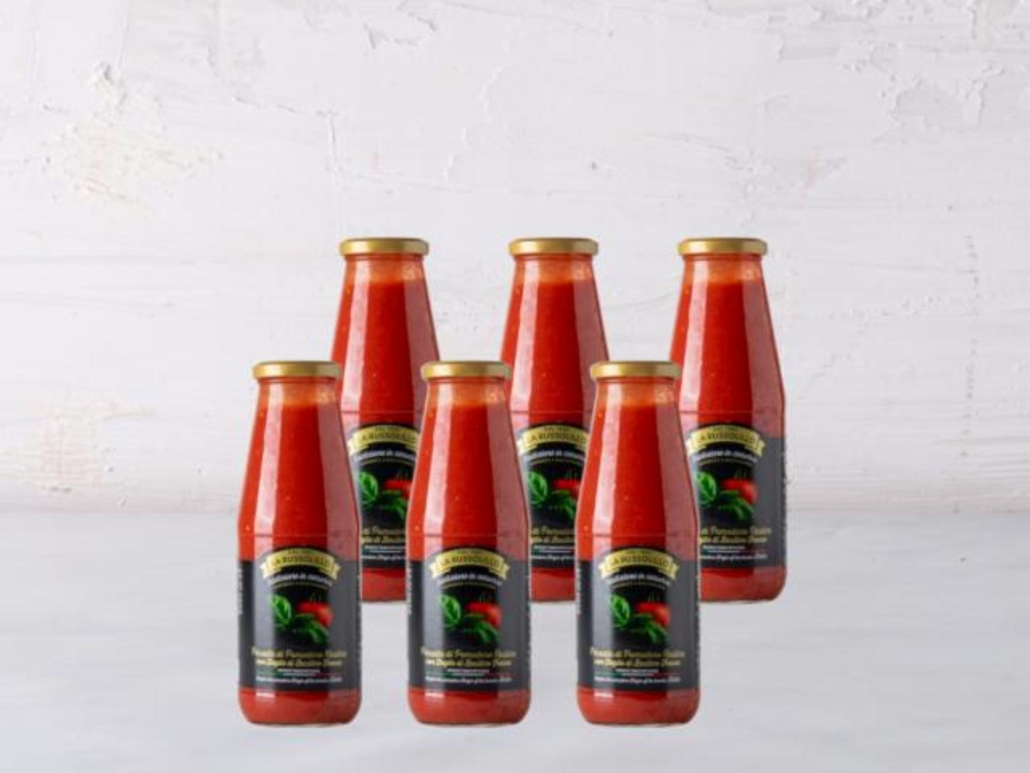 6 Passata di pomodoro rustica con basilico