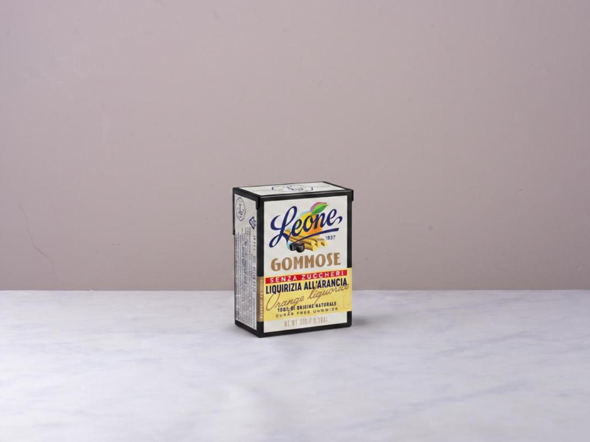 Caramelle gommose alla liquirizia e arancia senza zuccheri