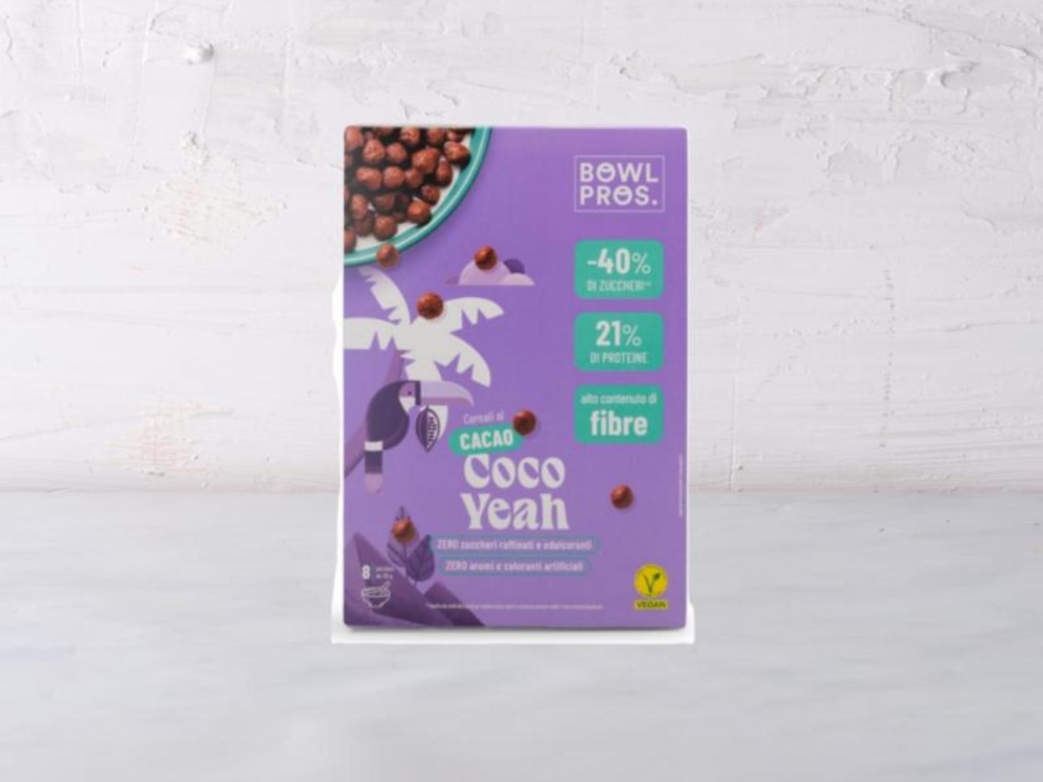 Cereali al cacao con -40% di zuccheri