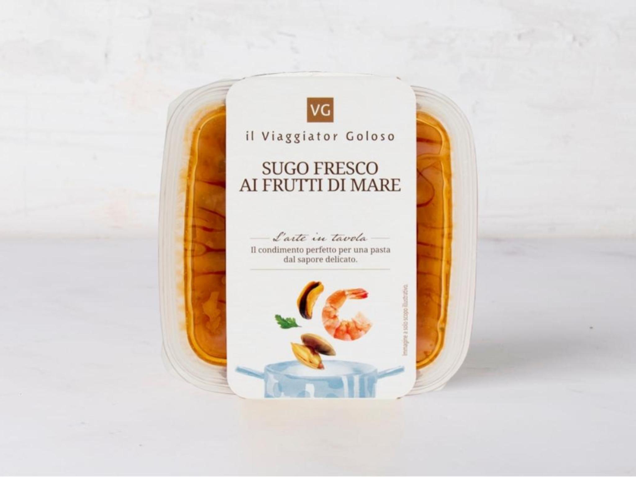 Sugo fresco ai frutti di mare