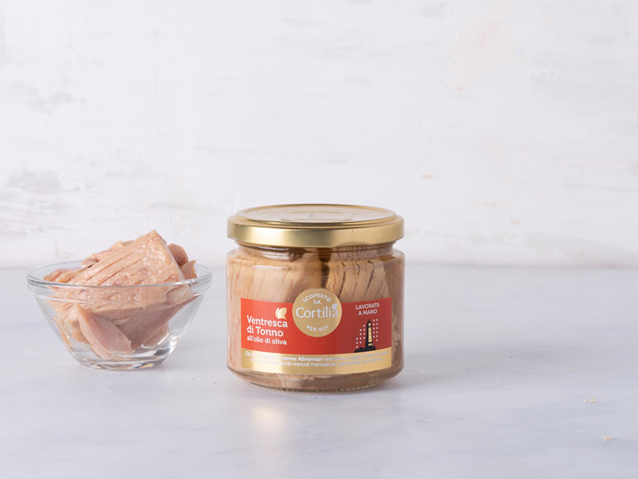 Ventresca di tonno all'olio di oliva