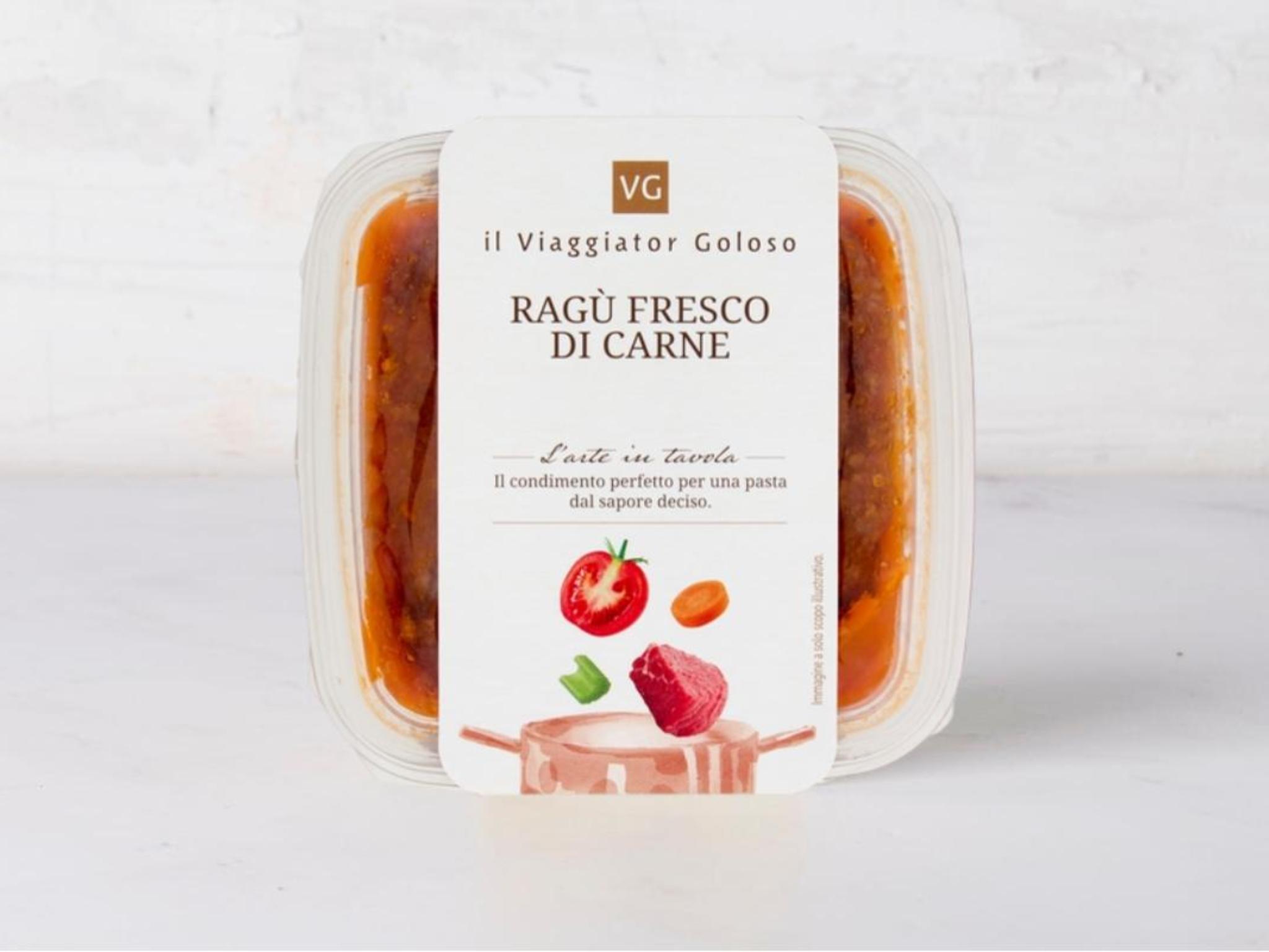Ragù fresco di carne