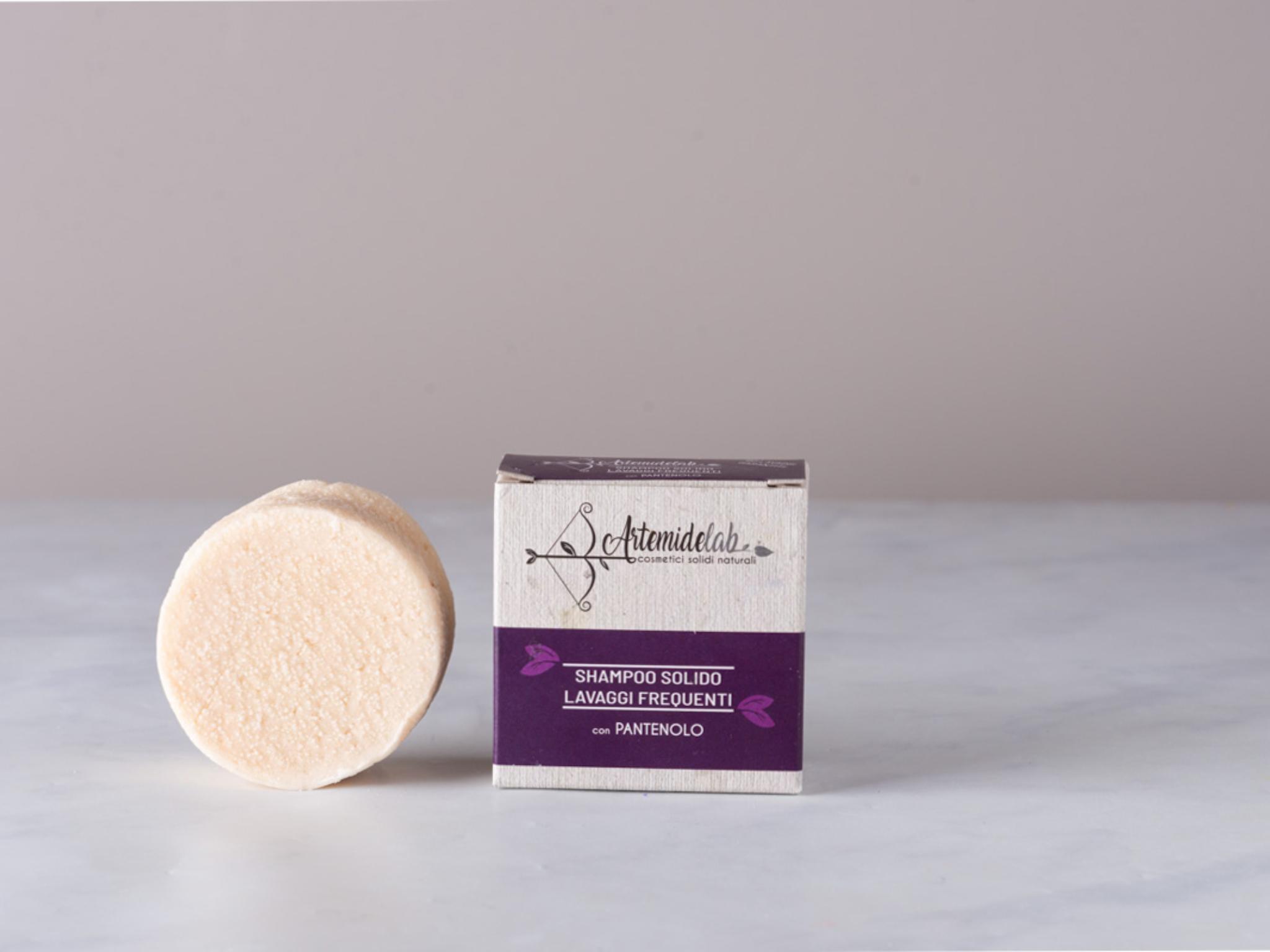 Shampoo solido lavaggi frequenti