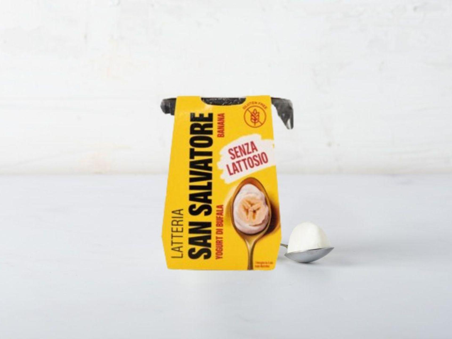 Yogurt di di latte di bufala senza lattosio alla banana