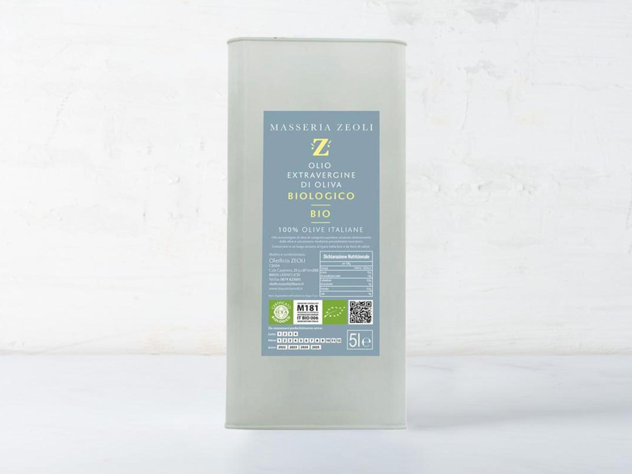 Olio EVO BIO Masseria Zeoli in latta