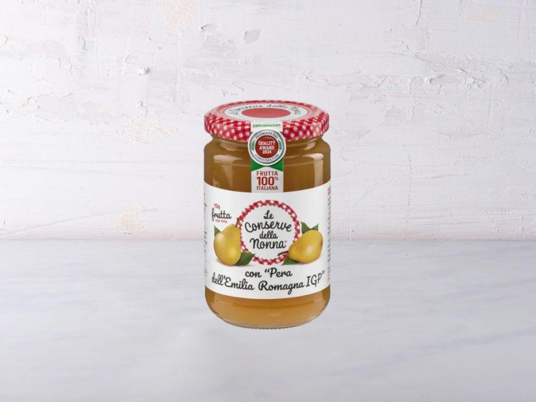 Confettura extra di pera dell'Emilia Romaga IGP
