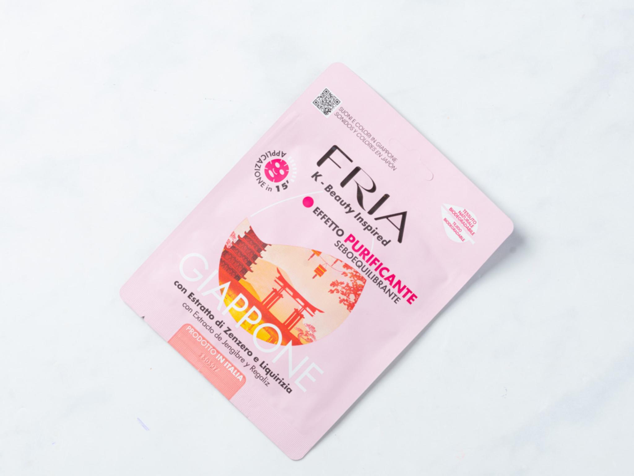 Maschera viso purificante