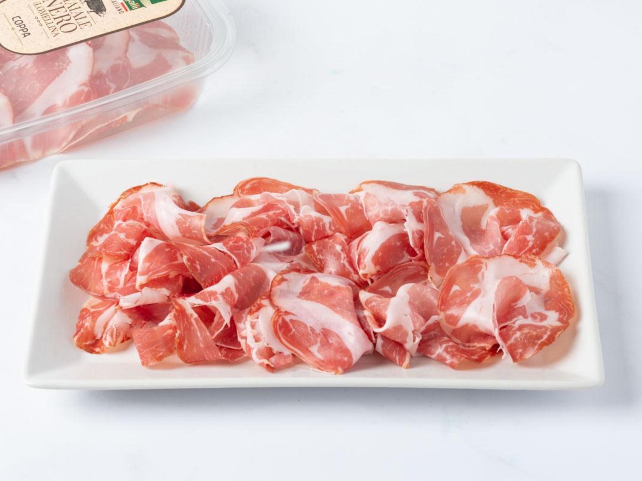 Coppa di maiale nero della Lomellina