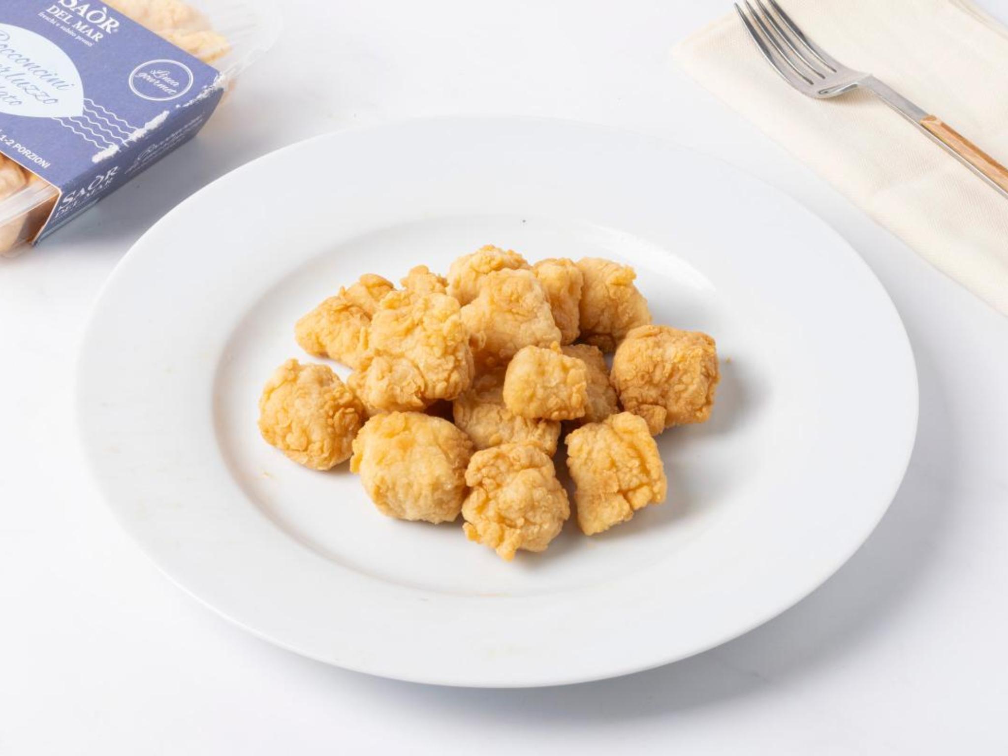 Bocconcini di merluzzo pastellato