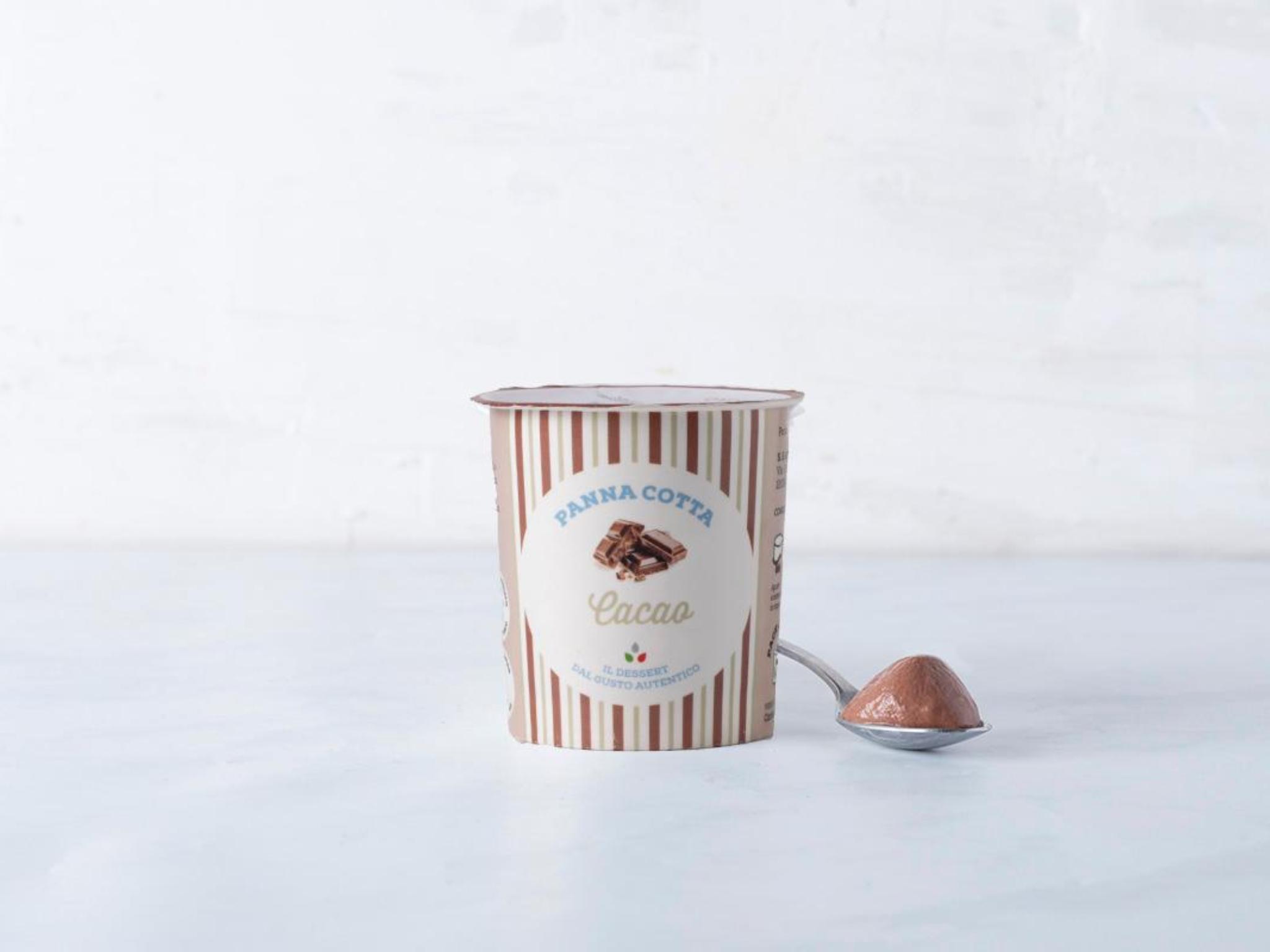 Panna cotta al cacao