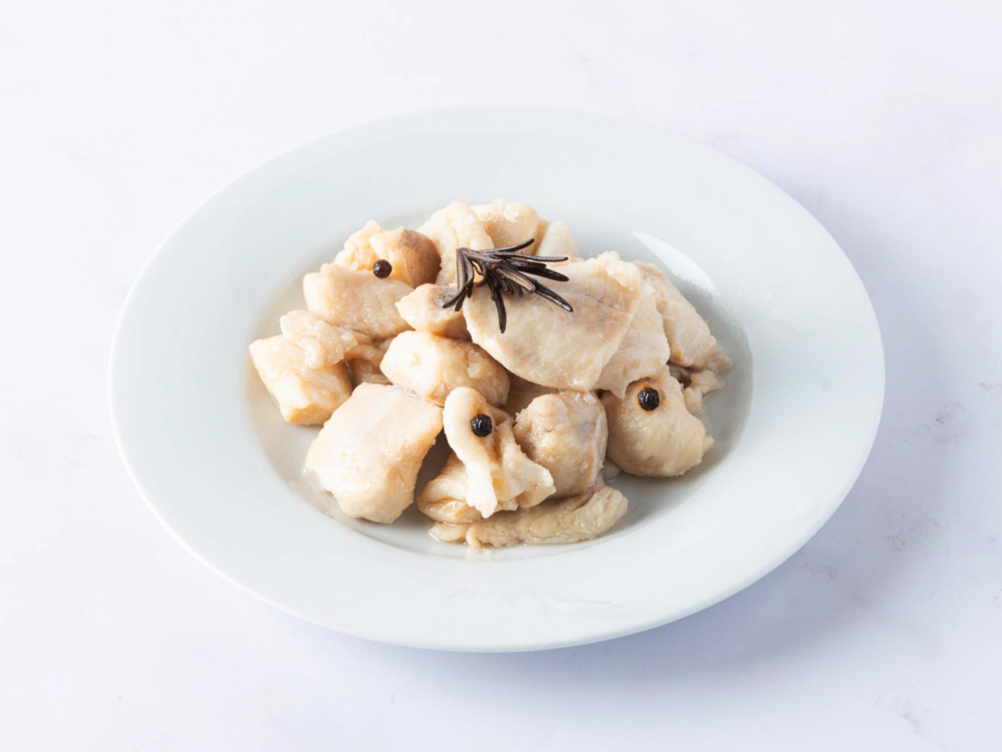 Bocconcini di salmerino alpino marinato