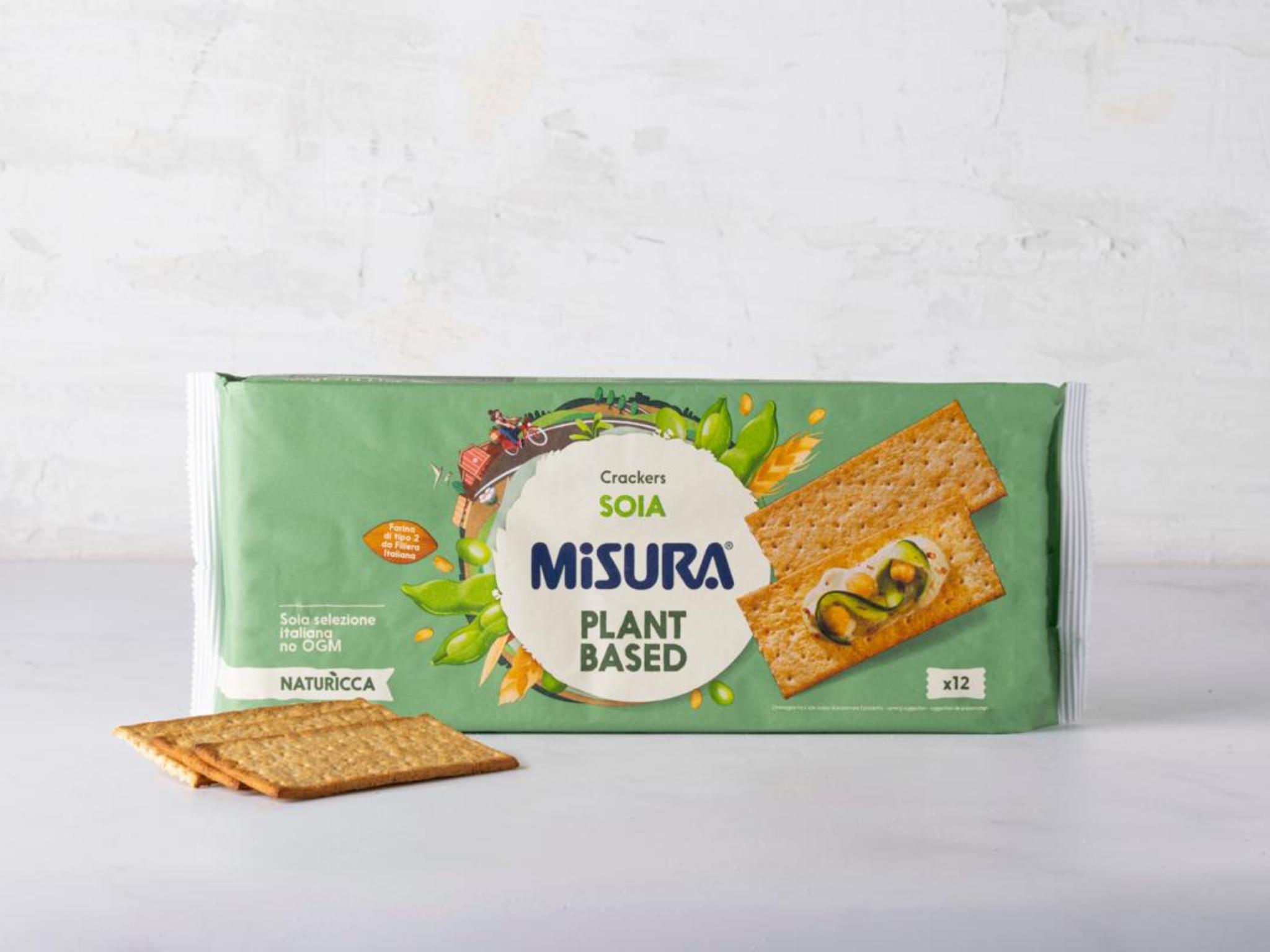 Crackers con soia