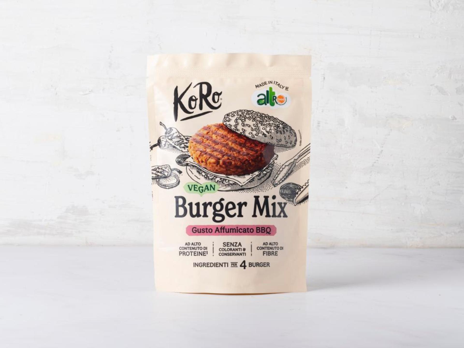 Mix per burger vegani gusto BBQ