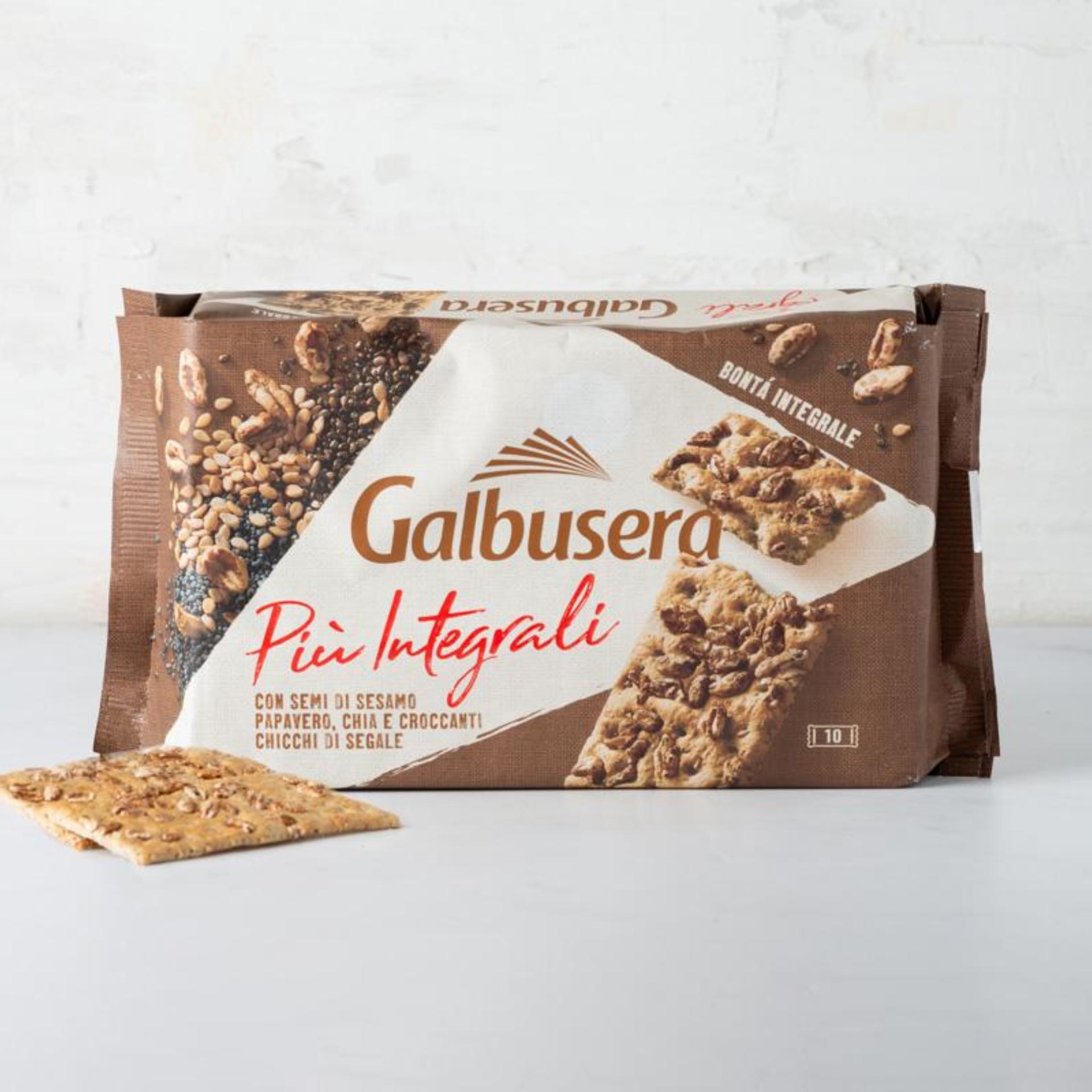 Crackers integrali ricchi di fibre
