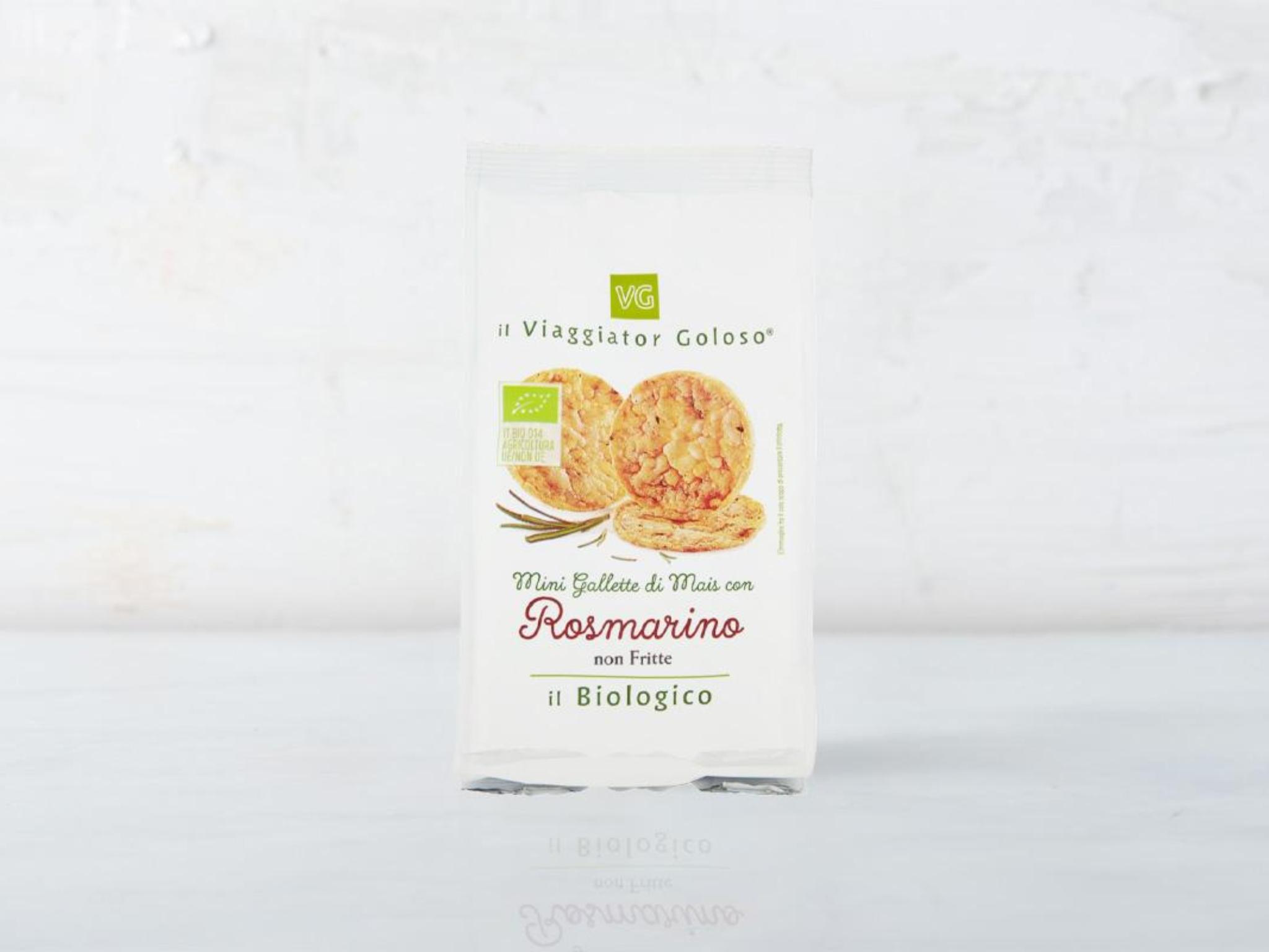 Mini gallette di mais con rosmarino BIO