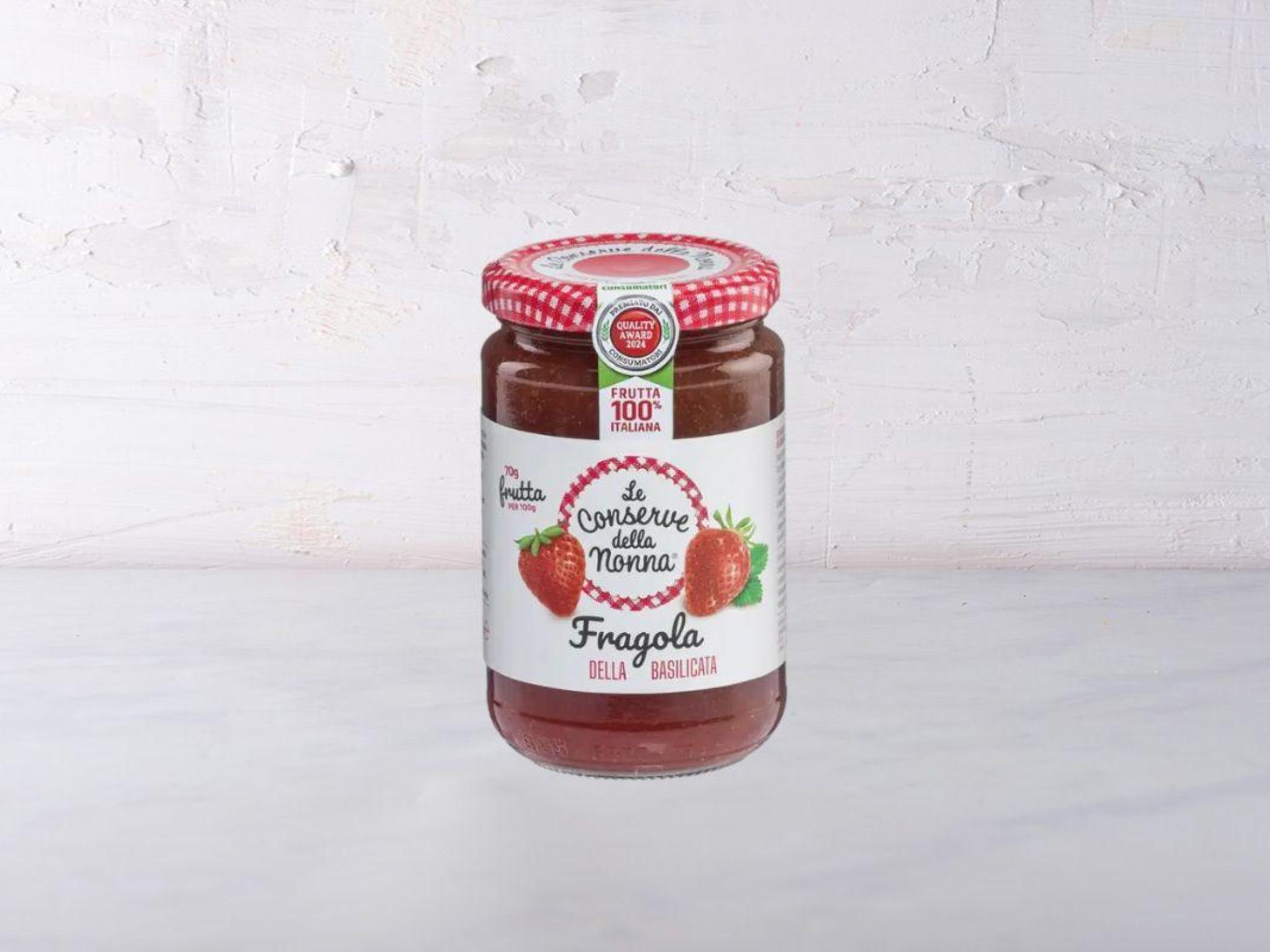 Confettura extra di fragole della Basilicata