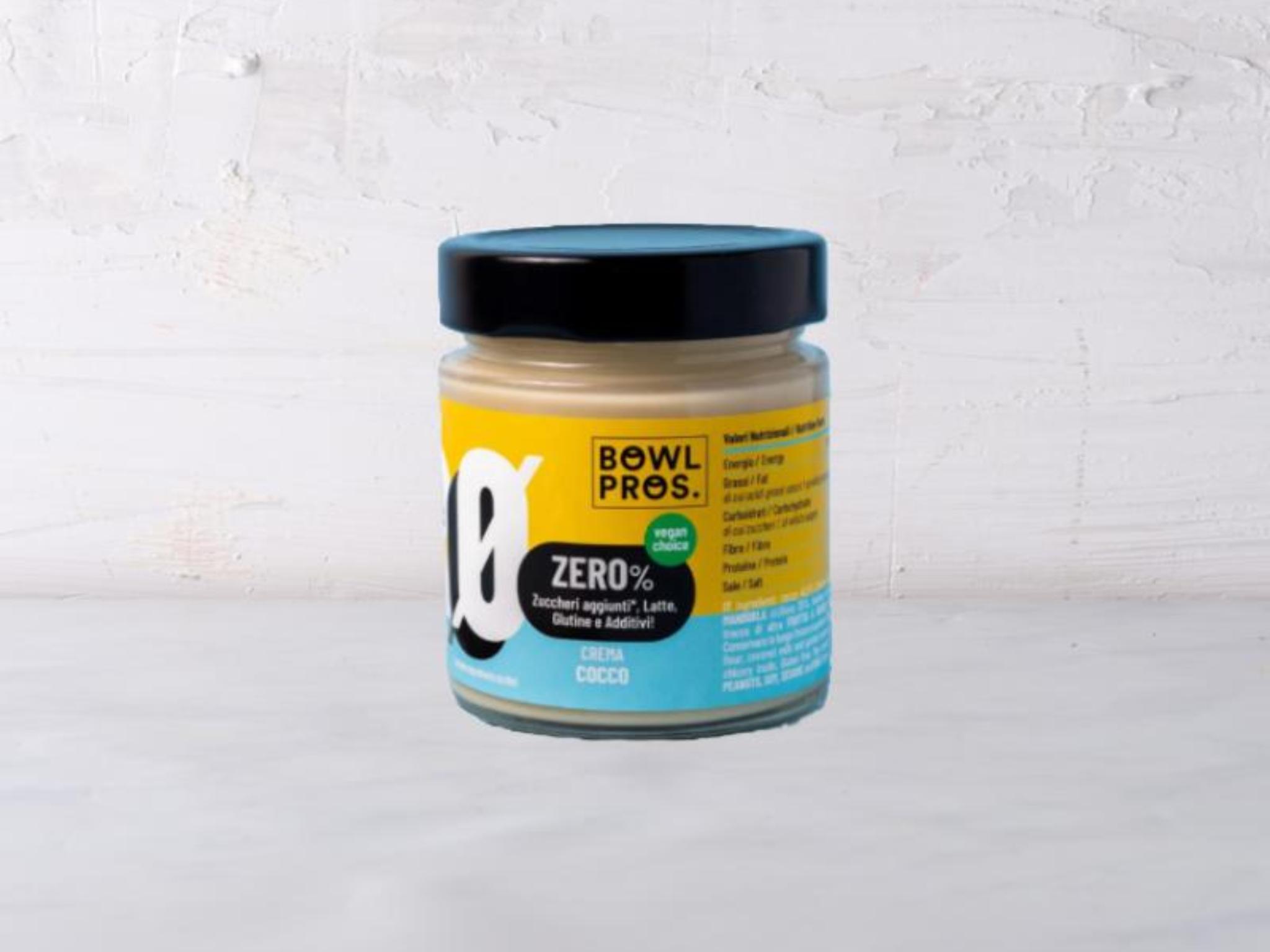 Crema al cocco con zero zuccheri aggiunti