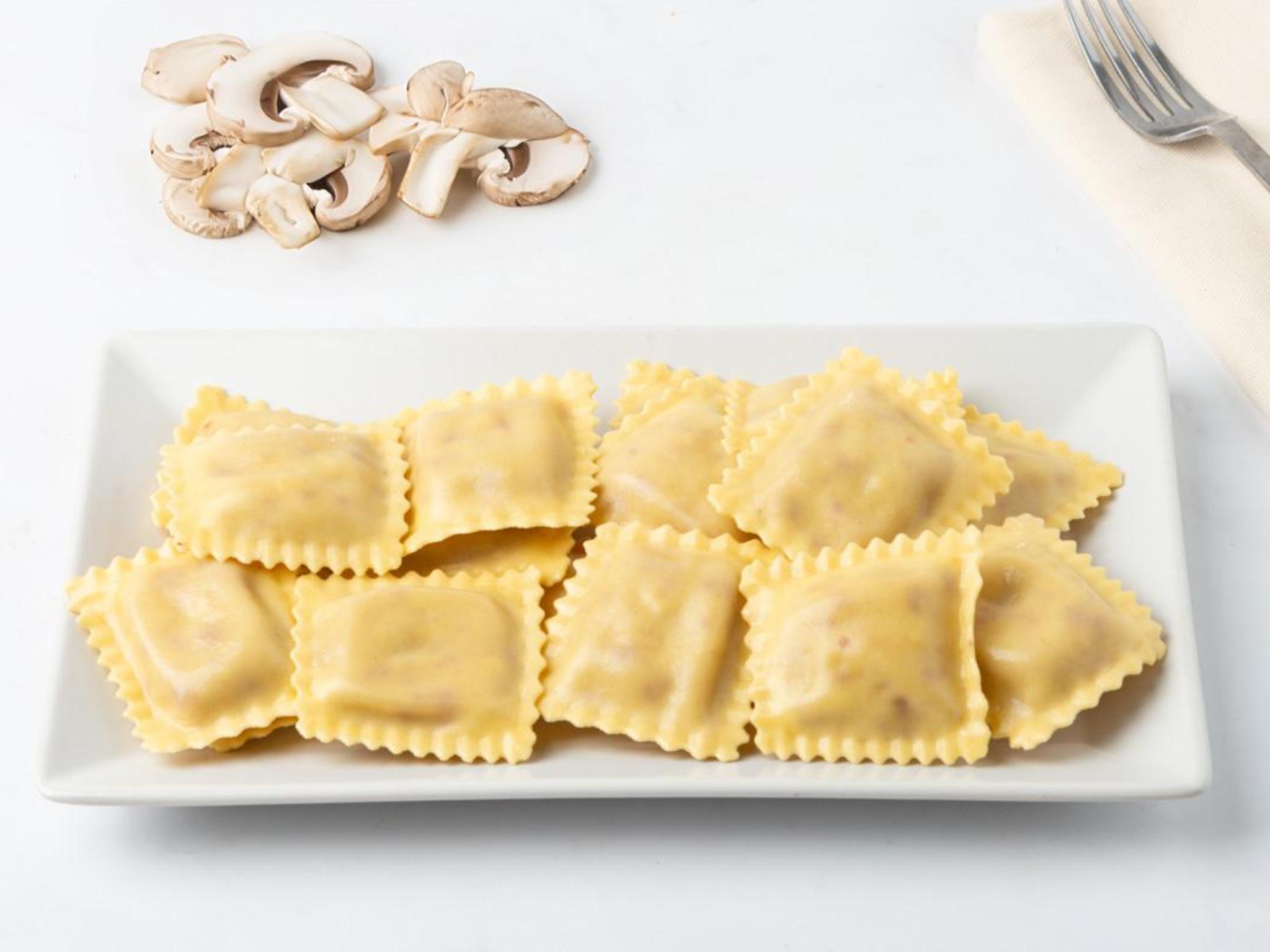 Ravioriselli ai funghi