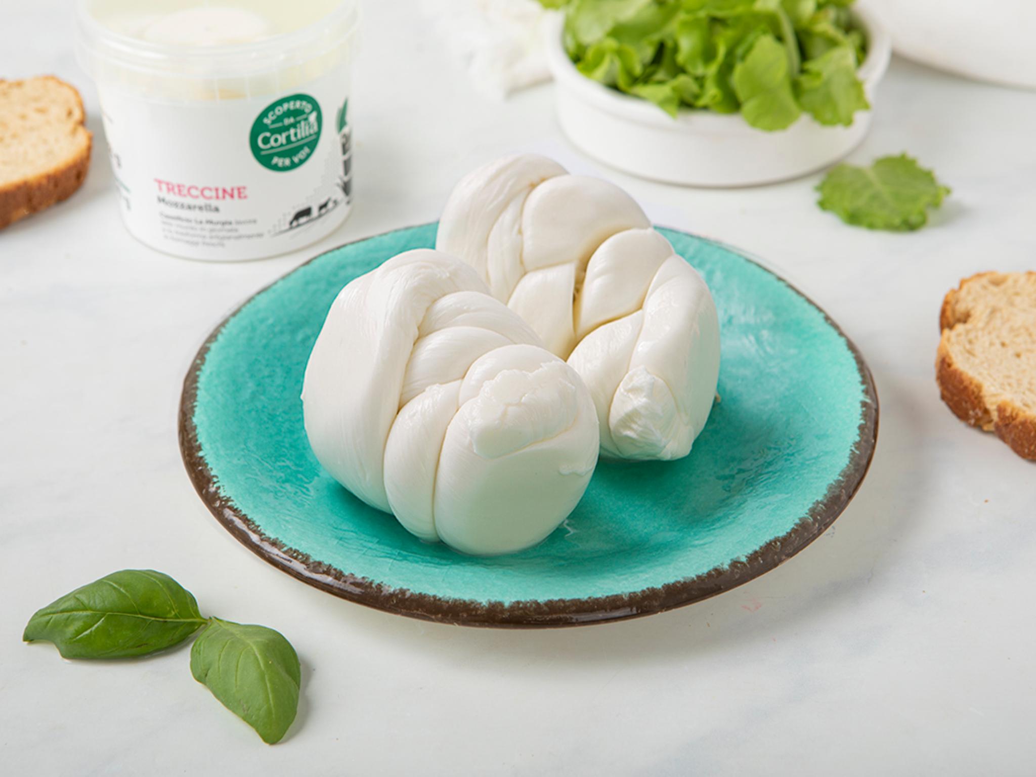 Treccine di mozzarella