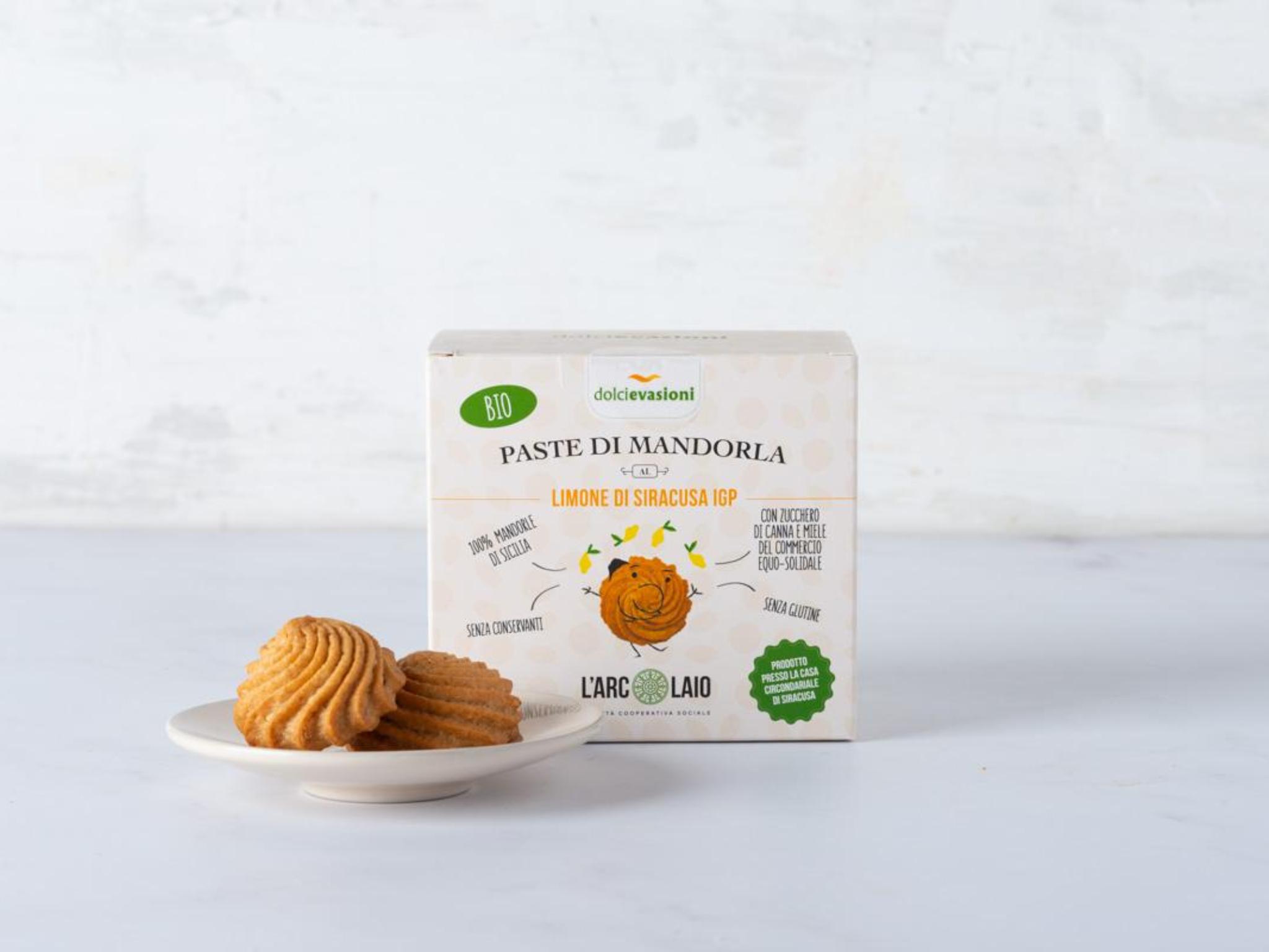 Paste di Mandorla al limone di Siracusa IGP BIO