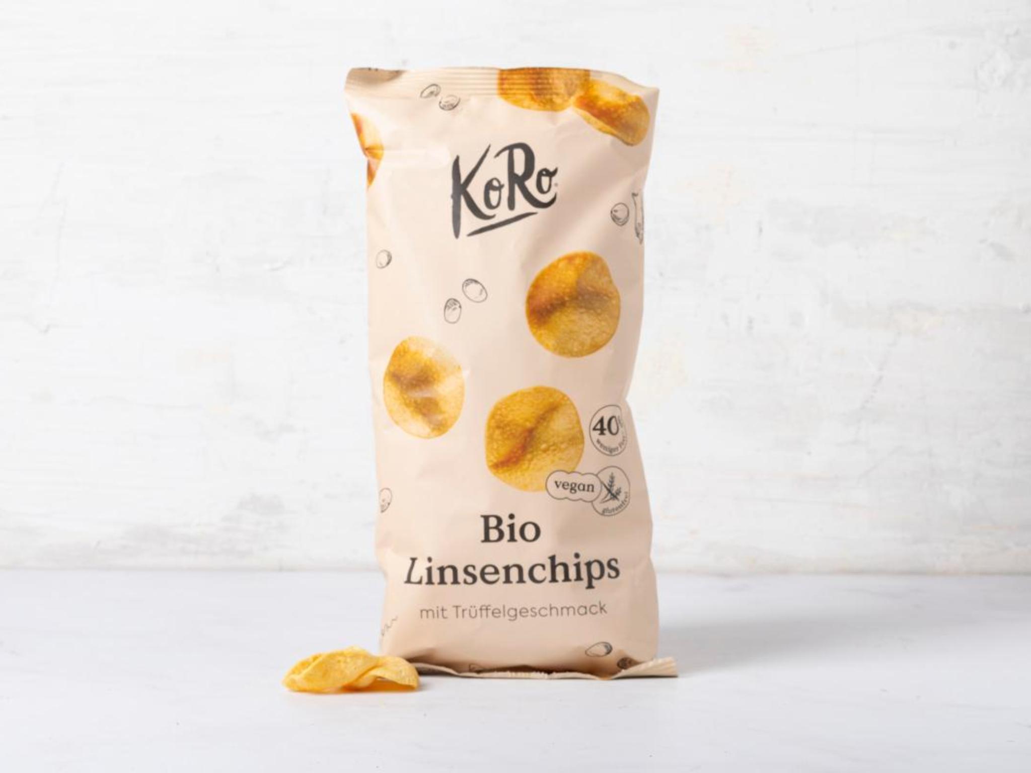 Chips di lenticchie al tartufo BIO