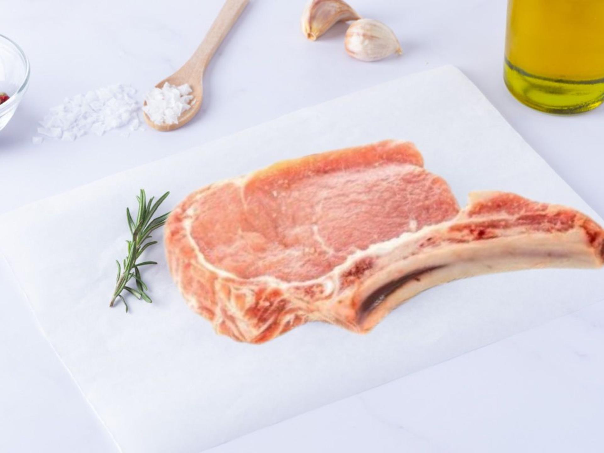 Costata di vitello con osso