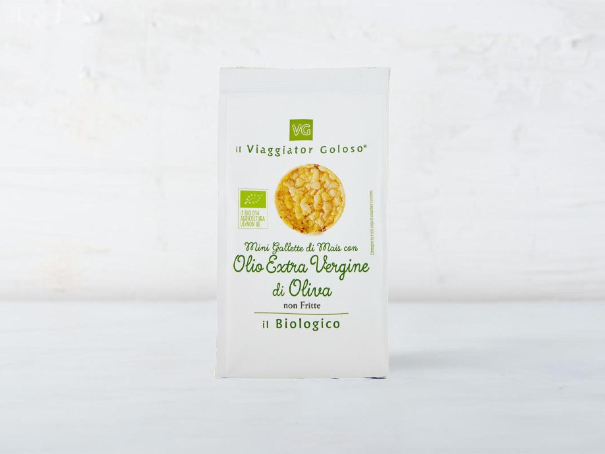 Mini Gallette di Mais con Olio Extra Vergine di Oliva BIO