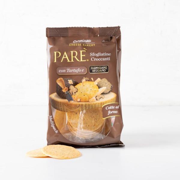 Parè Sfogliatine con Parmigiano Reggiano e tartufo | 3 x 18 g