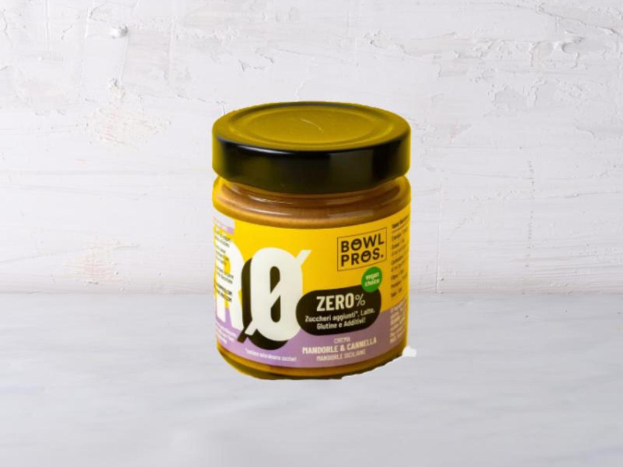 Crema crunchy mandorle e cannella zero zuccher