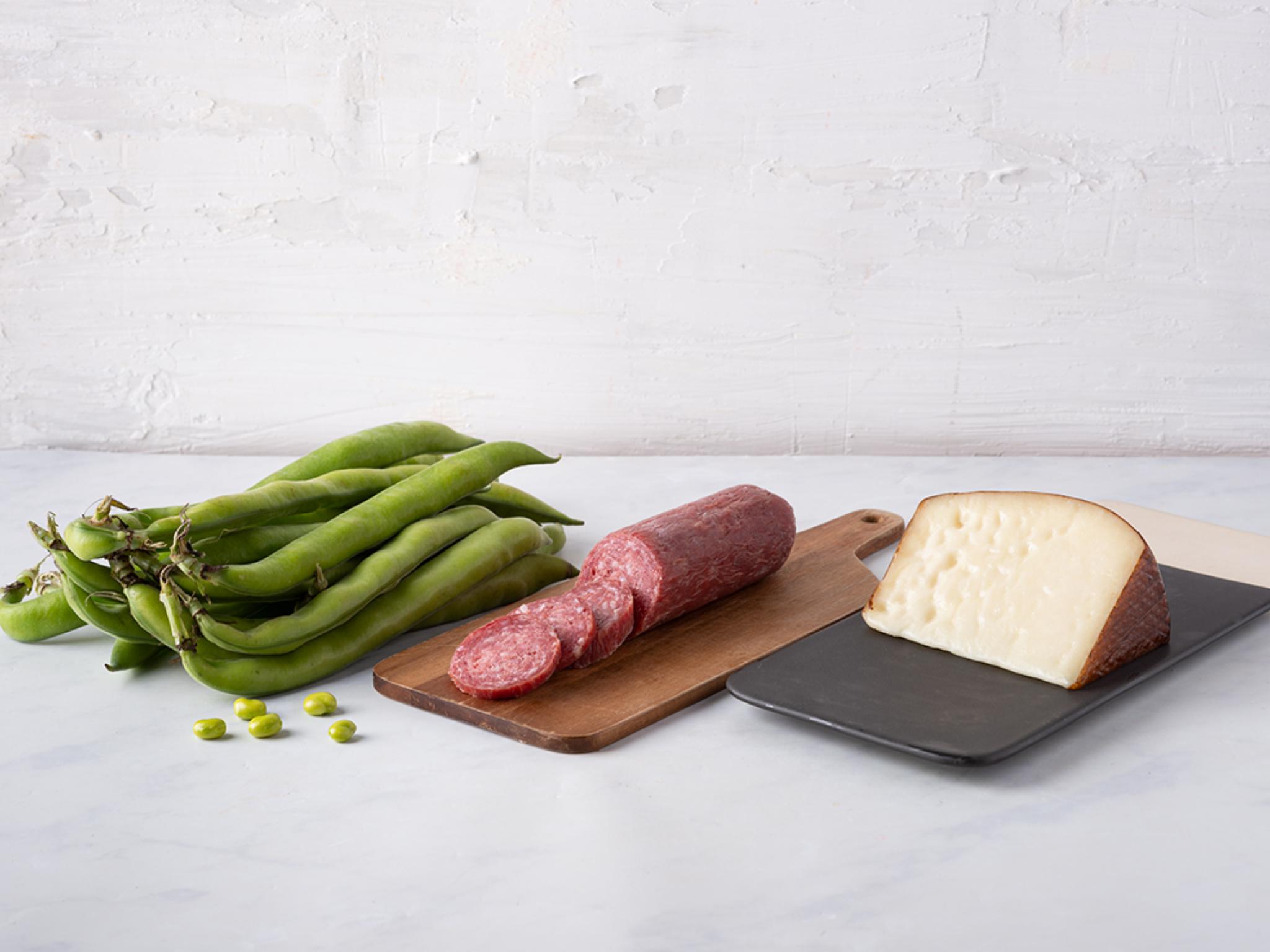 Kit fave, salame e pecorino