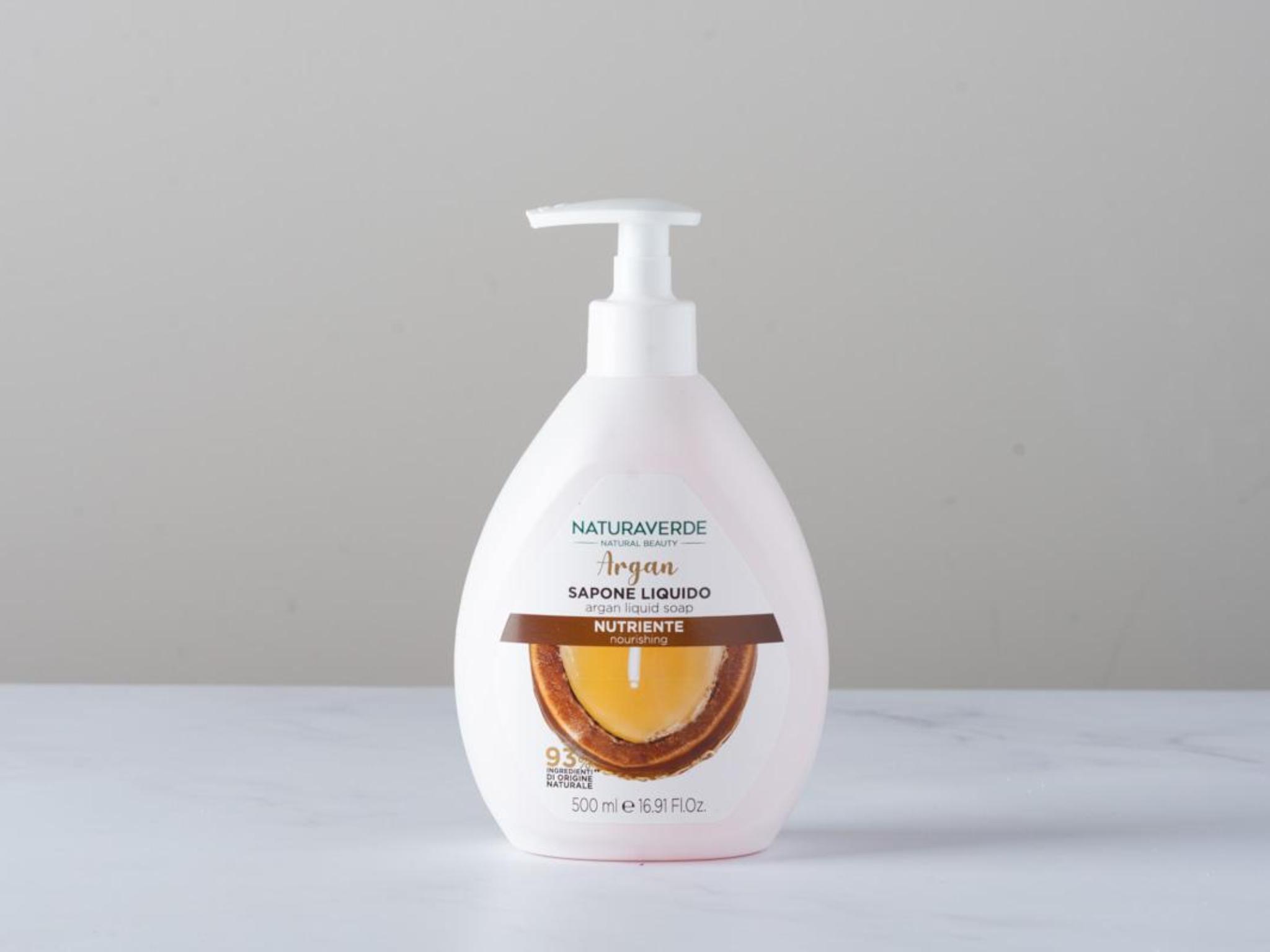 Sapone liquido mani argan