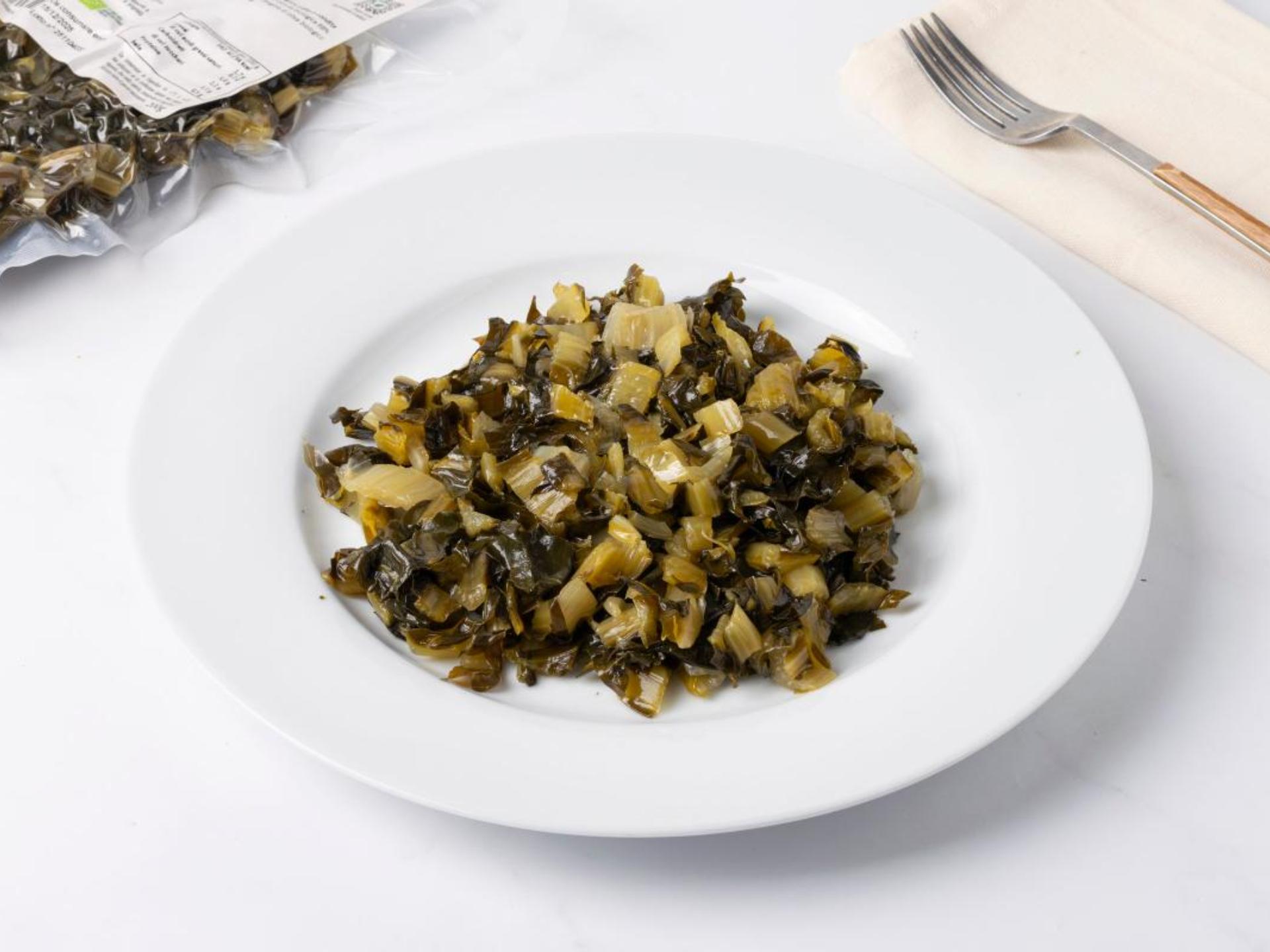 Cicoria cotta al vapore BIO