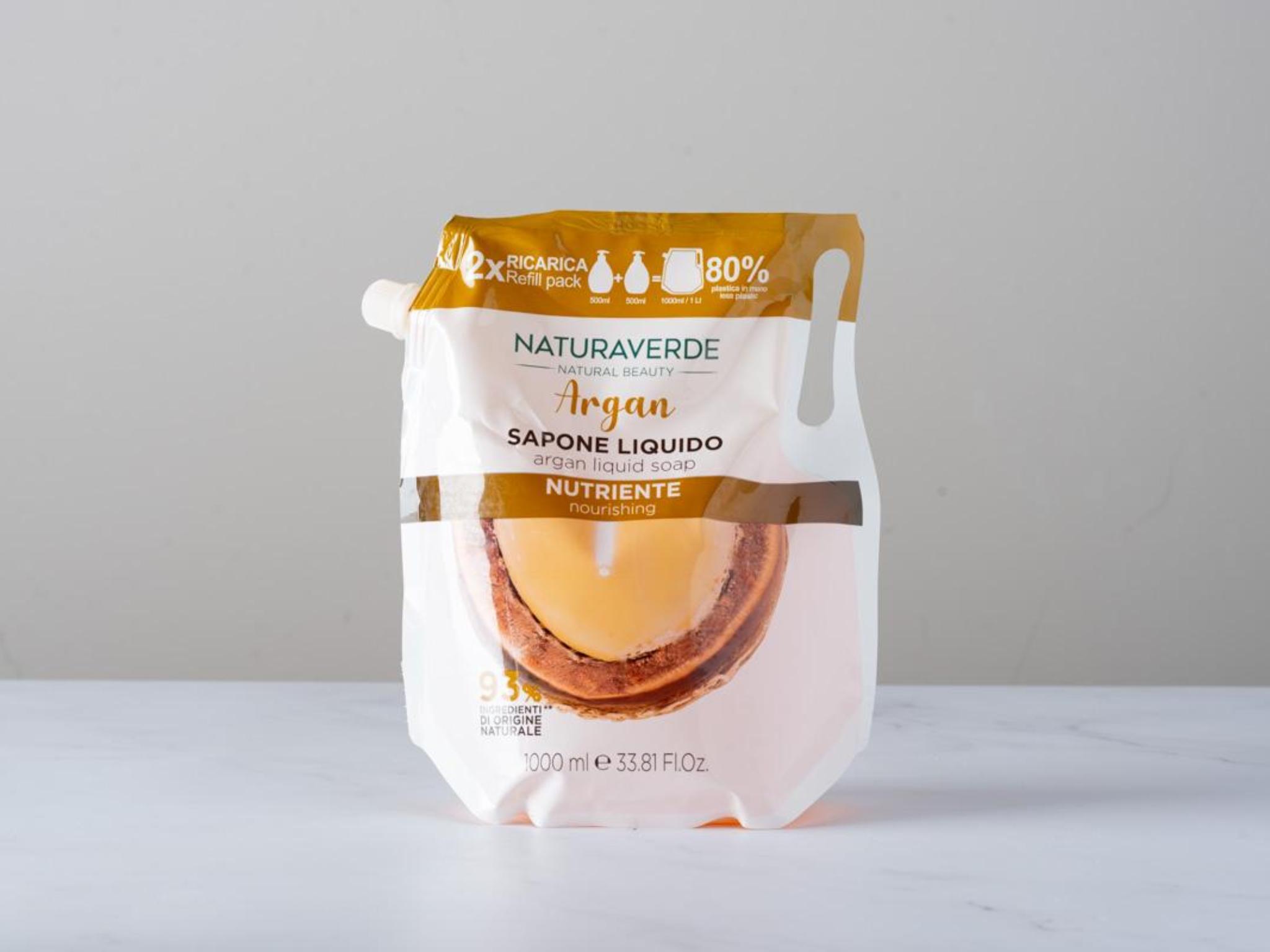 Sapone liquido mani argan ecoricarica