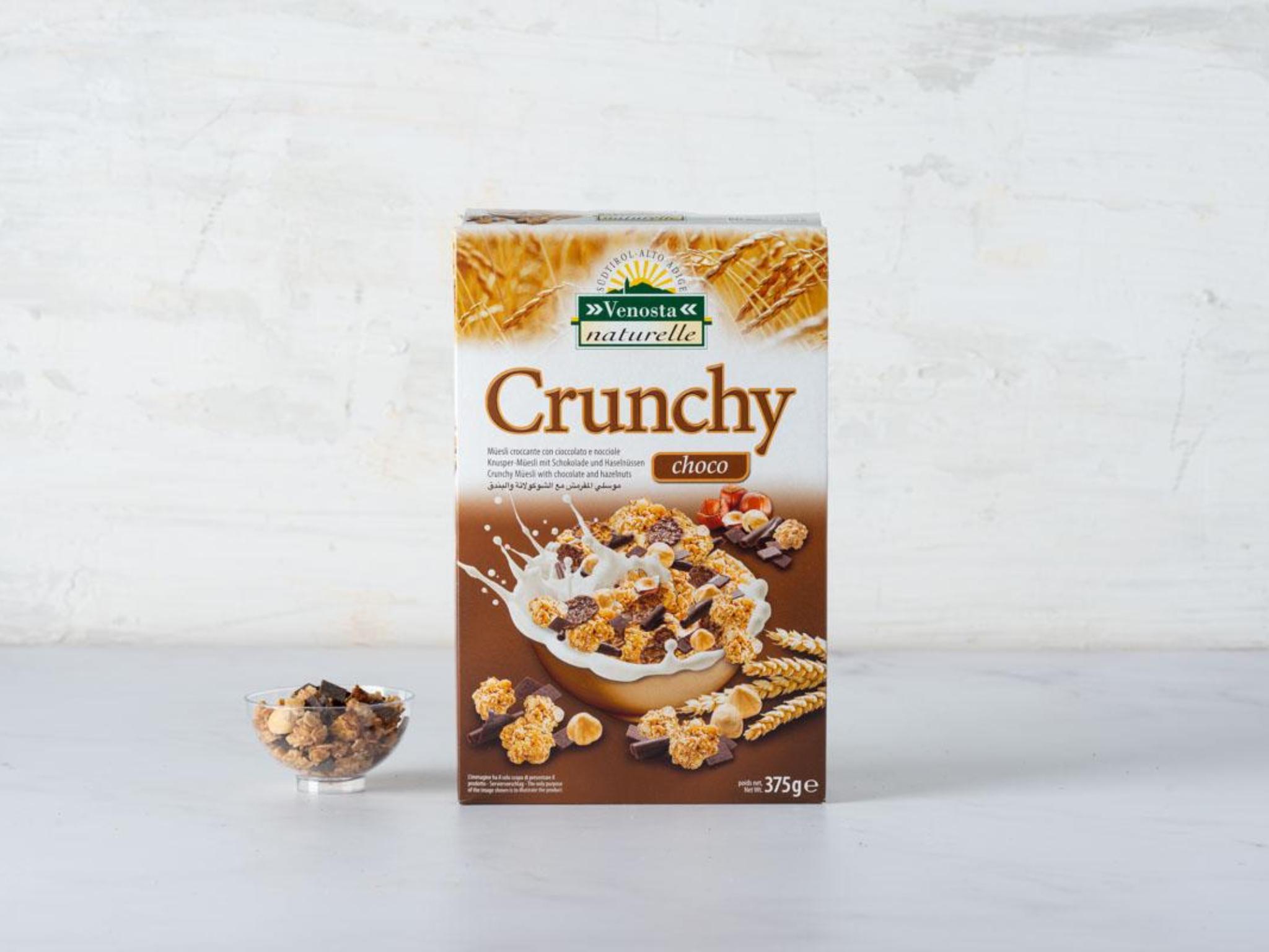 Müesli croccante con cioccolato e nocciola