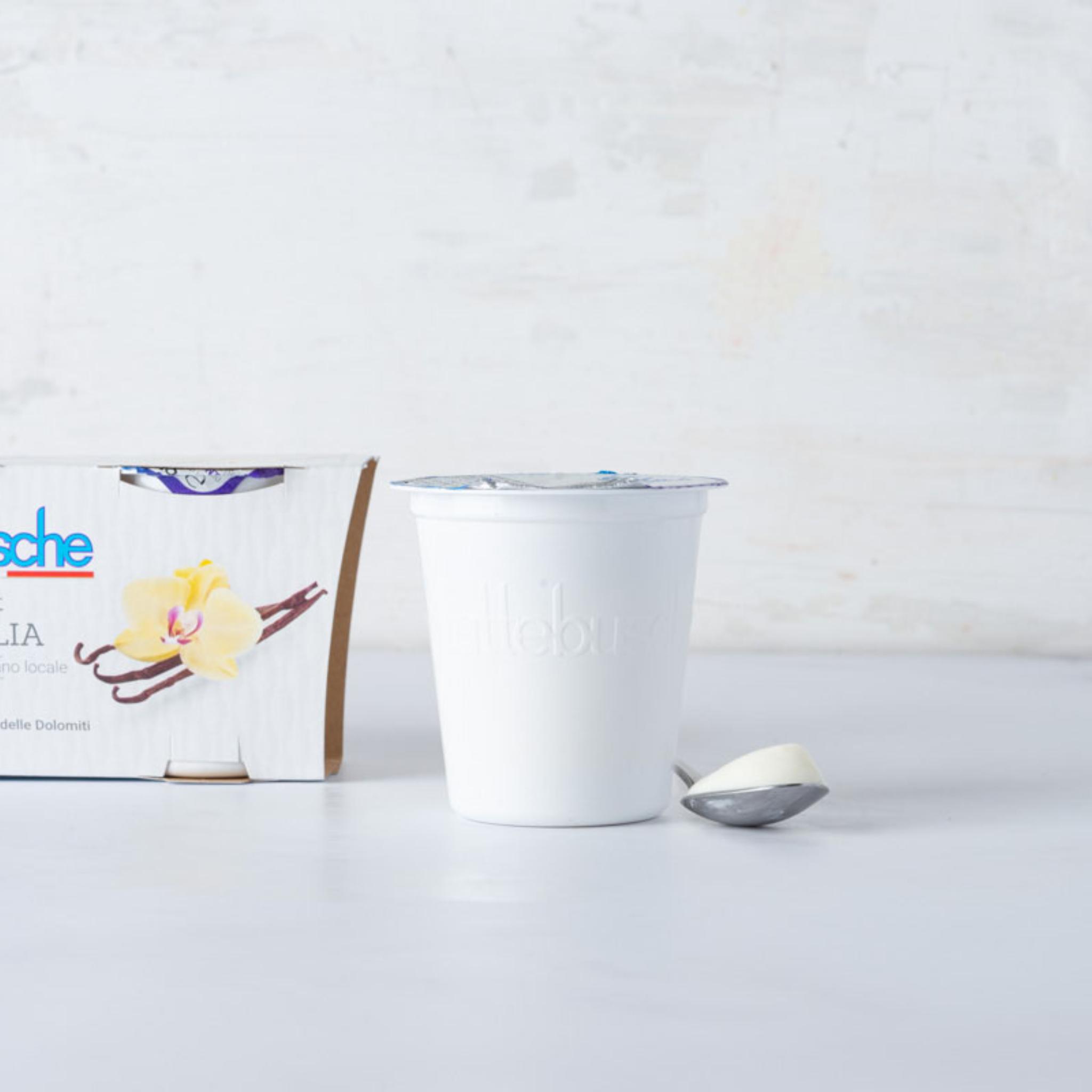 Yogurt intero alla vaniglia