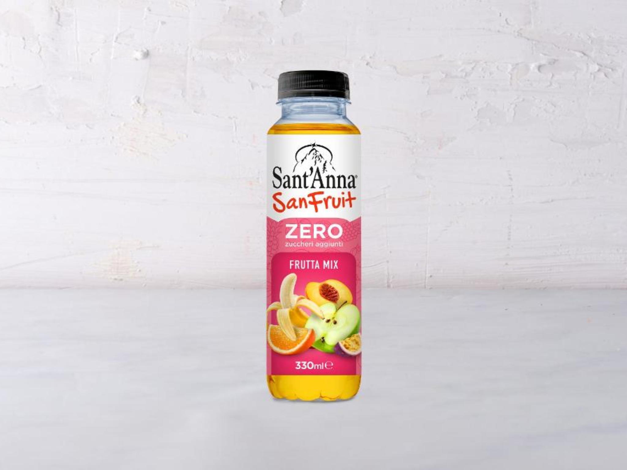 SanFruit senza zuccheri al gusto Frutta Mix