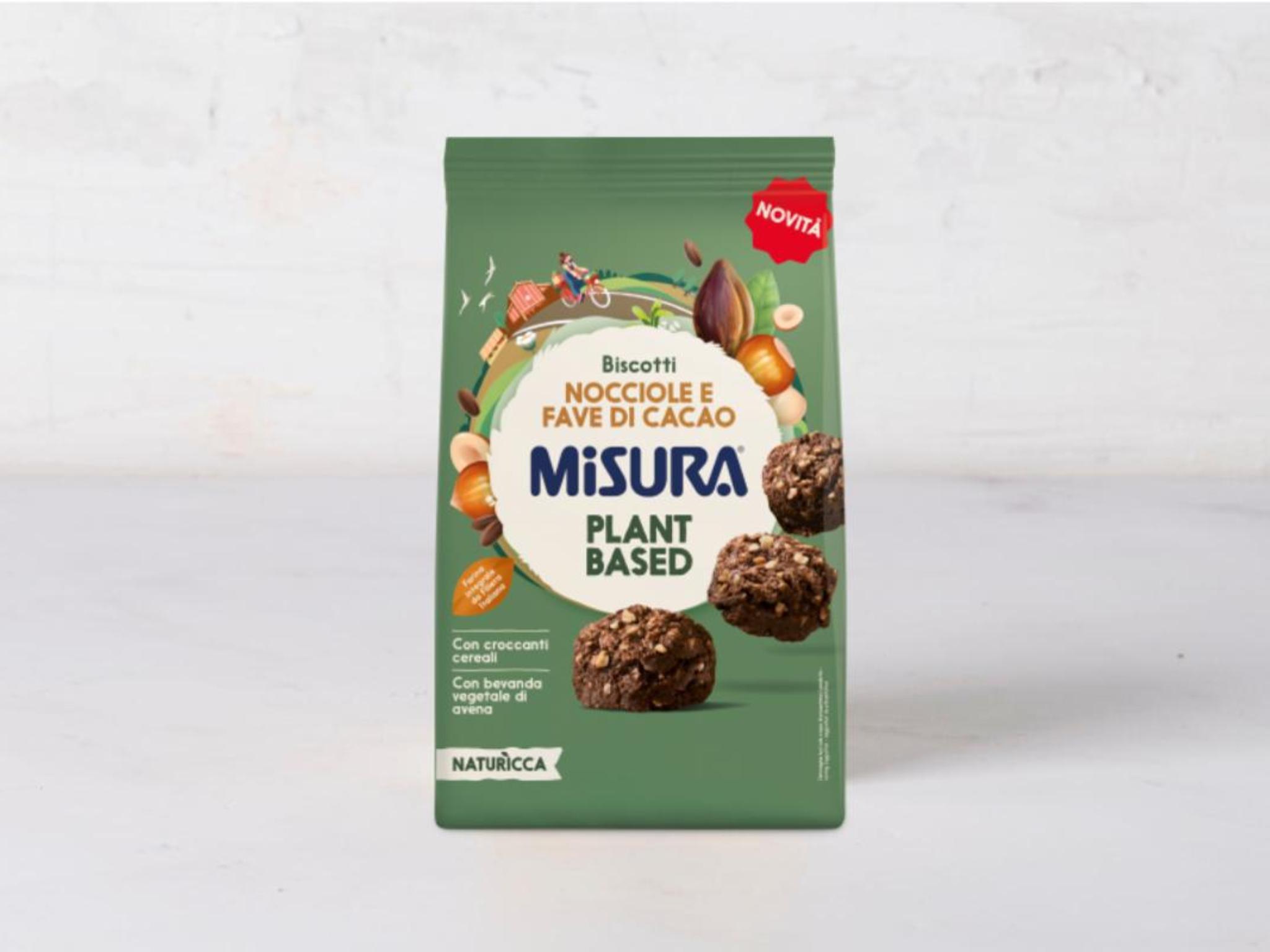 Biscotti nocciole e fave di cacao