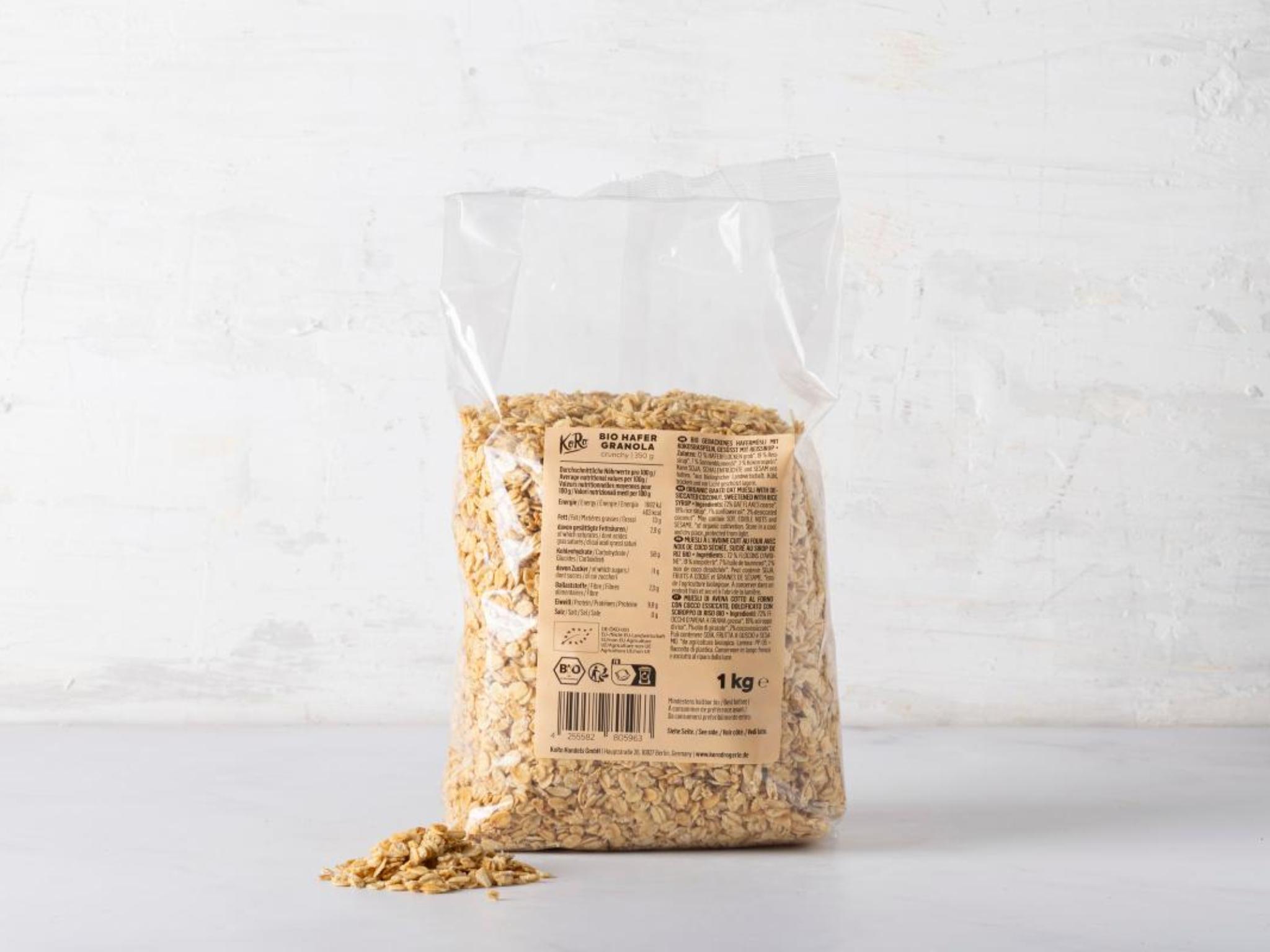 Granola d'avena crunchy BIO