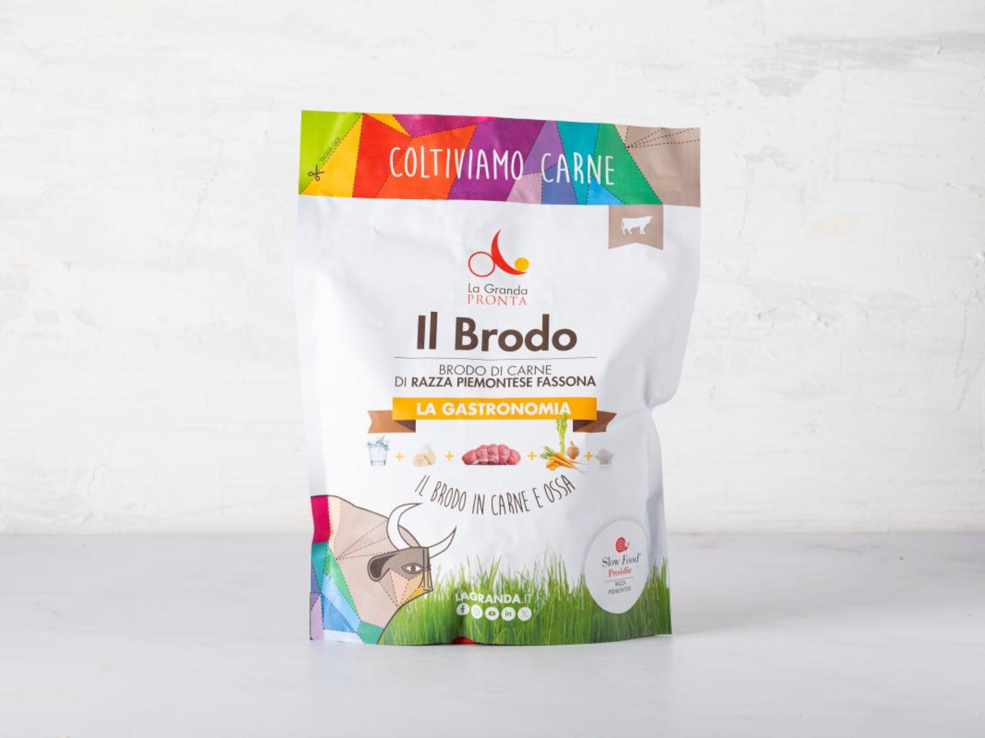 Brodo di carne di razza piemontese