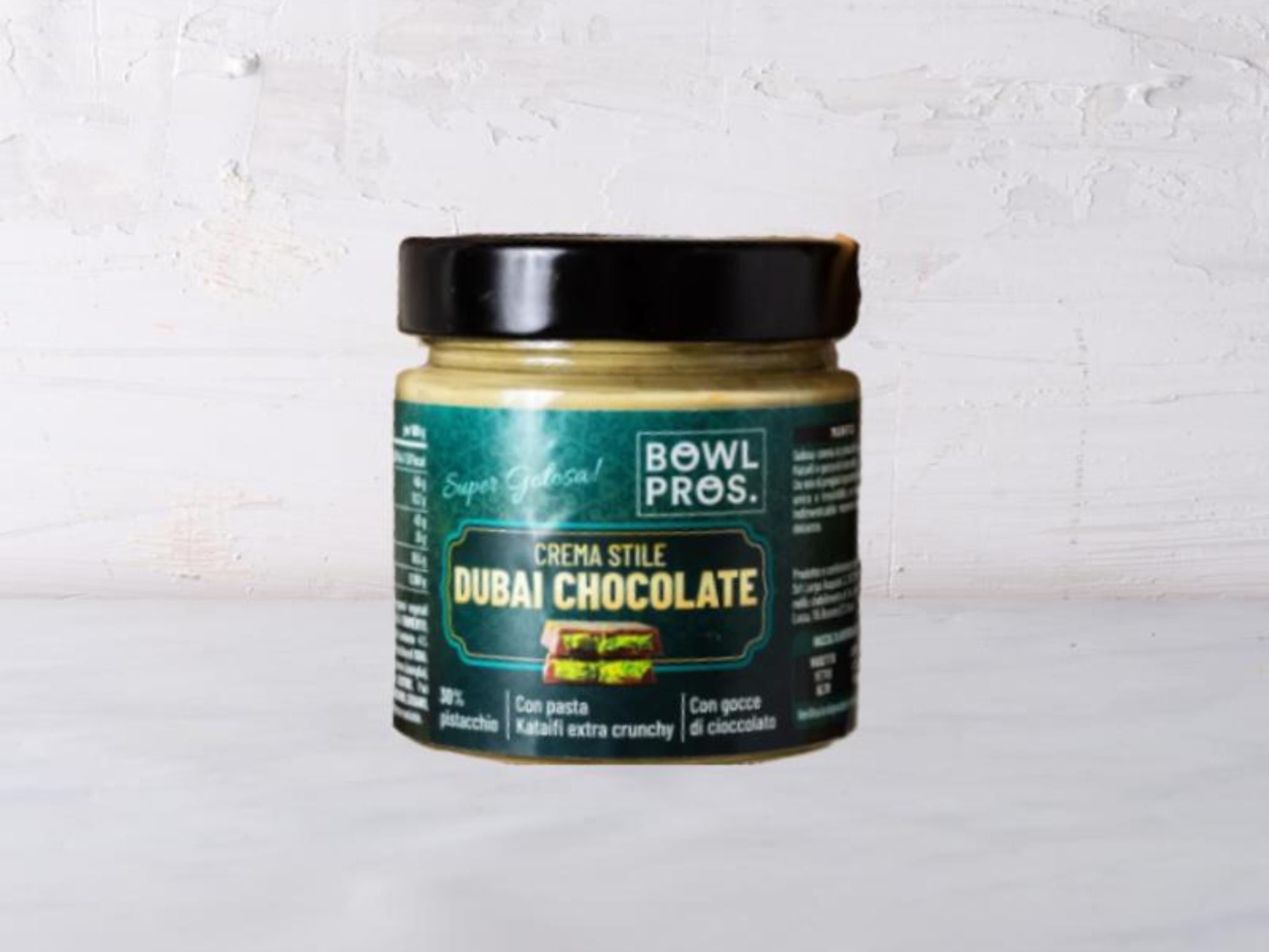 Crema al gusto Dubai chocolate