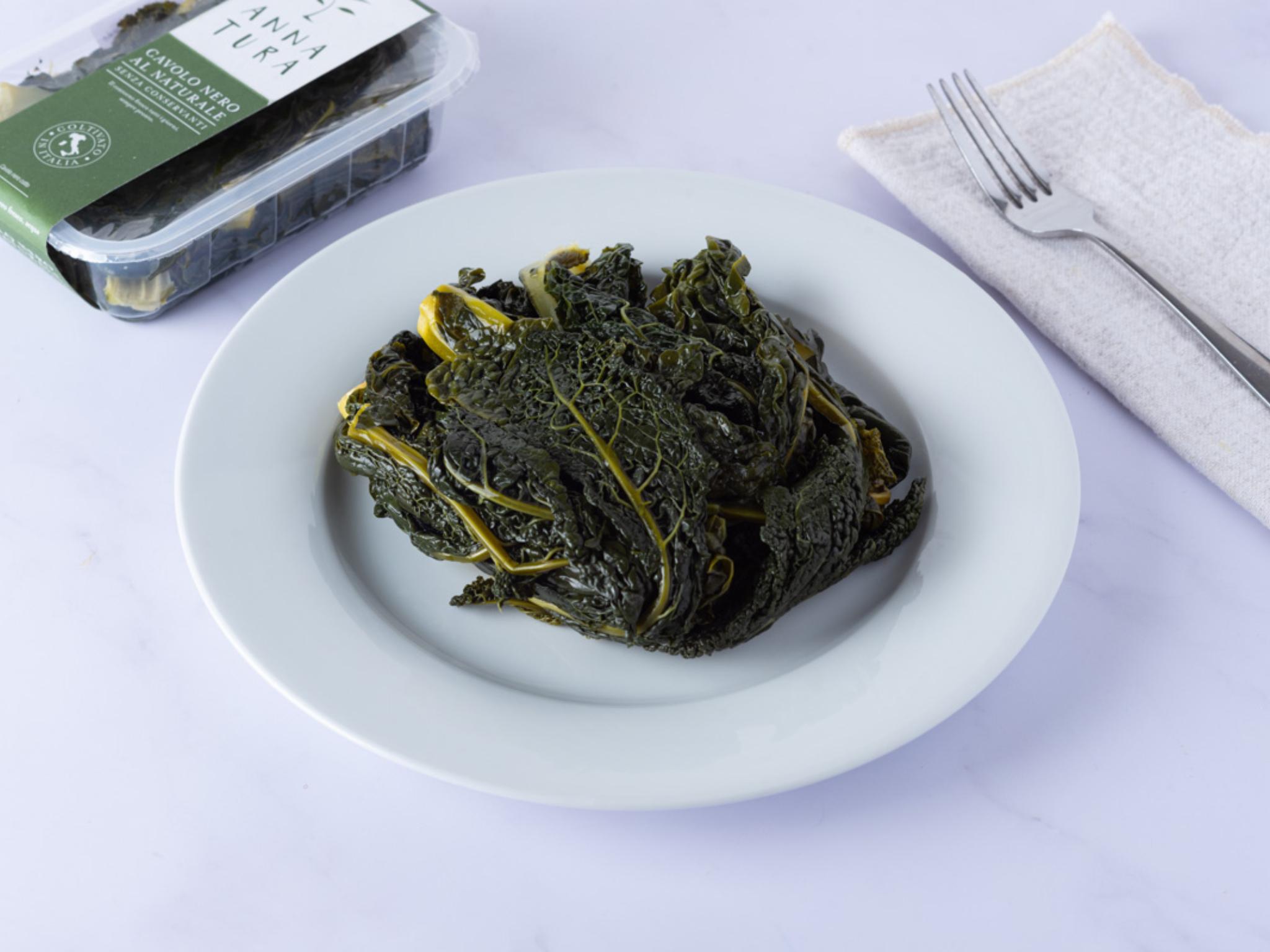 Cavolo nero cotto al naturale